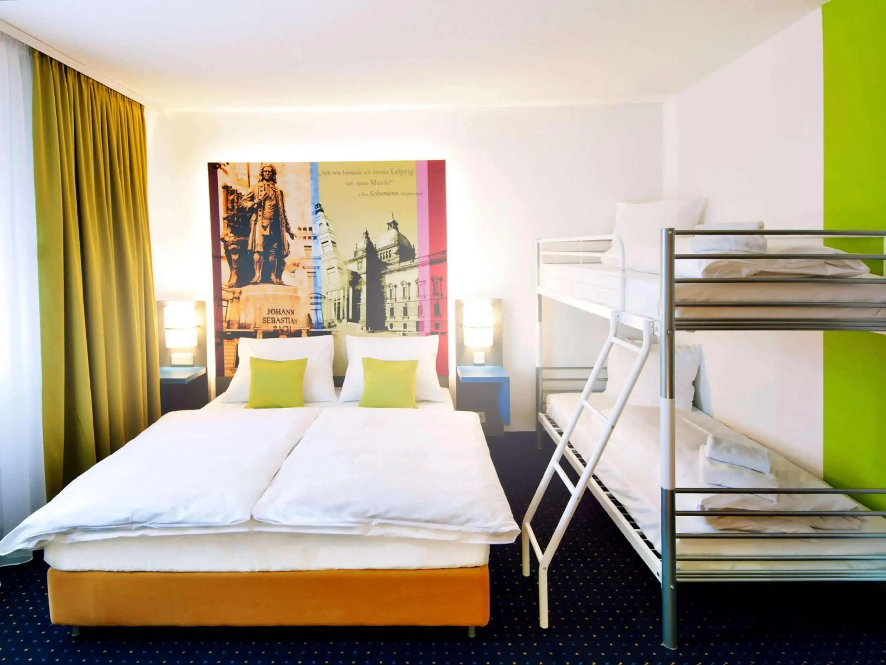 Bedroom, Bed in ibis Styles Leipzig Bedroom, Bed in ibis Styles Leipzig