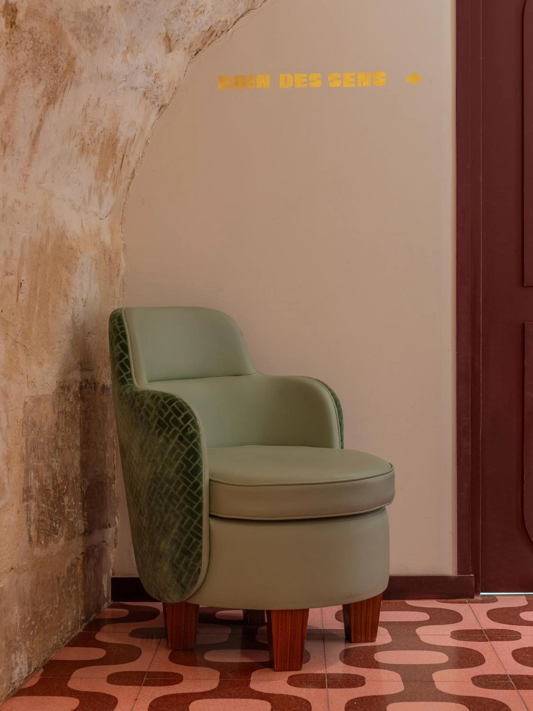 Living room in Hôtel Saint-André des Arts