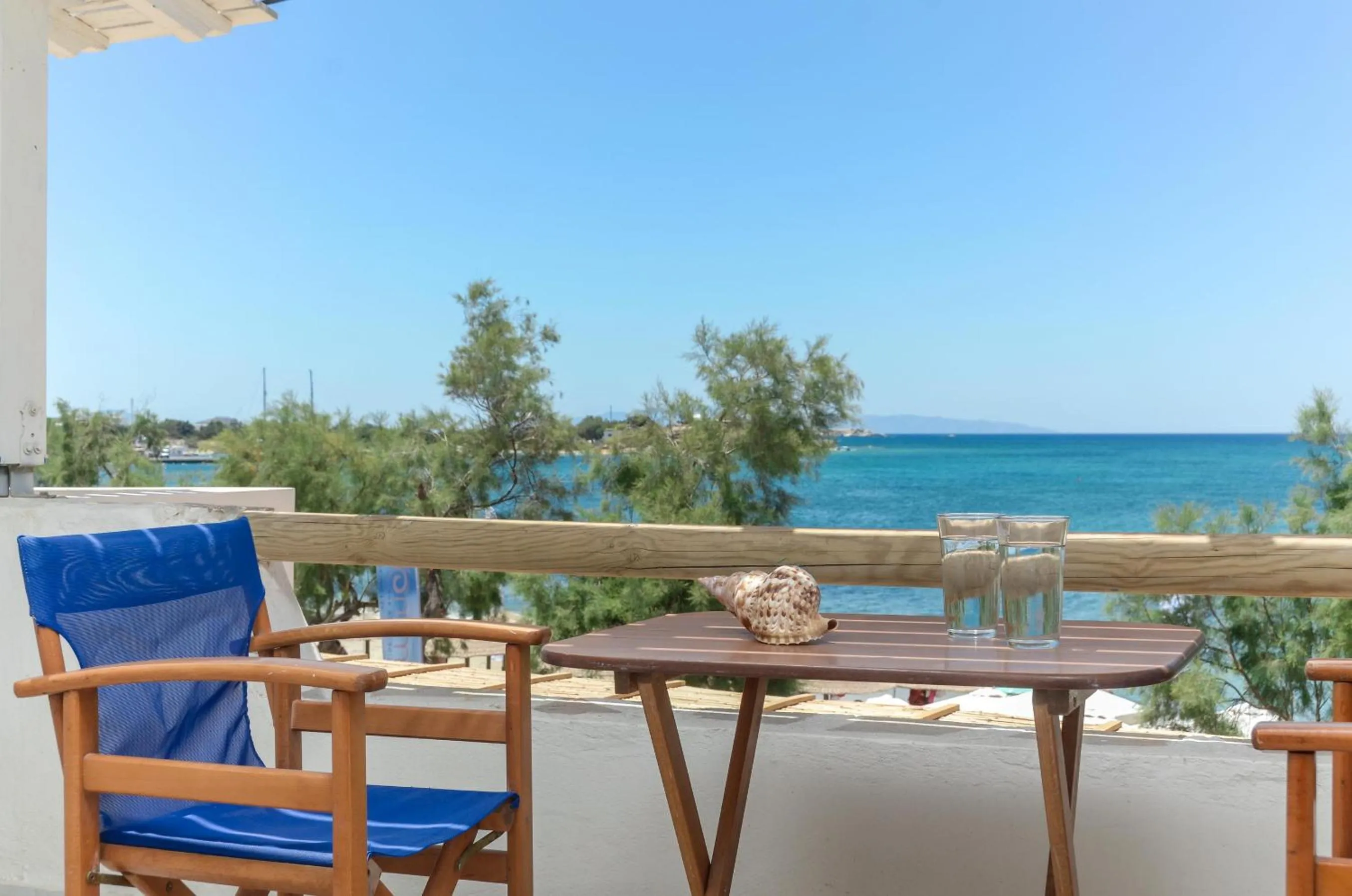 Balcony/Terrace in Naxos Golden Beach 2