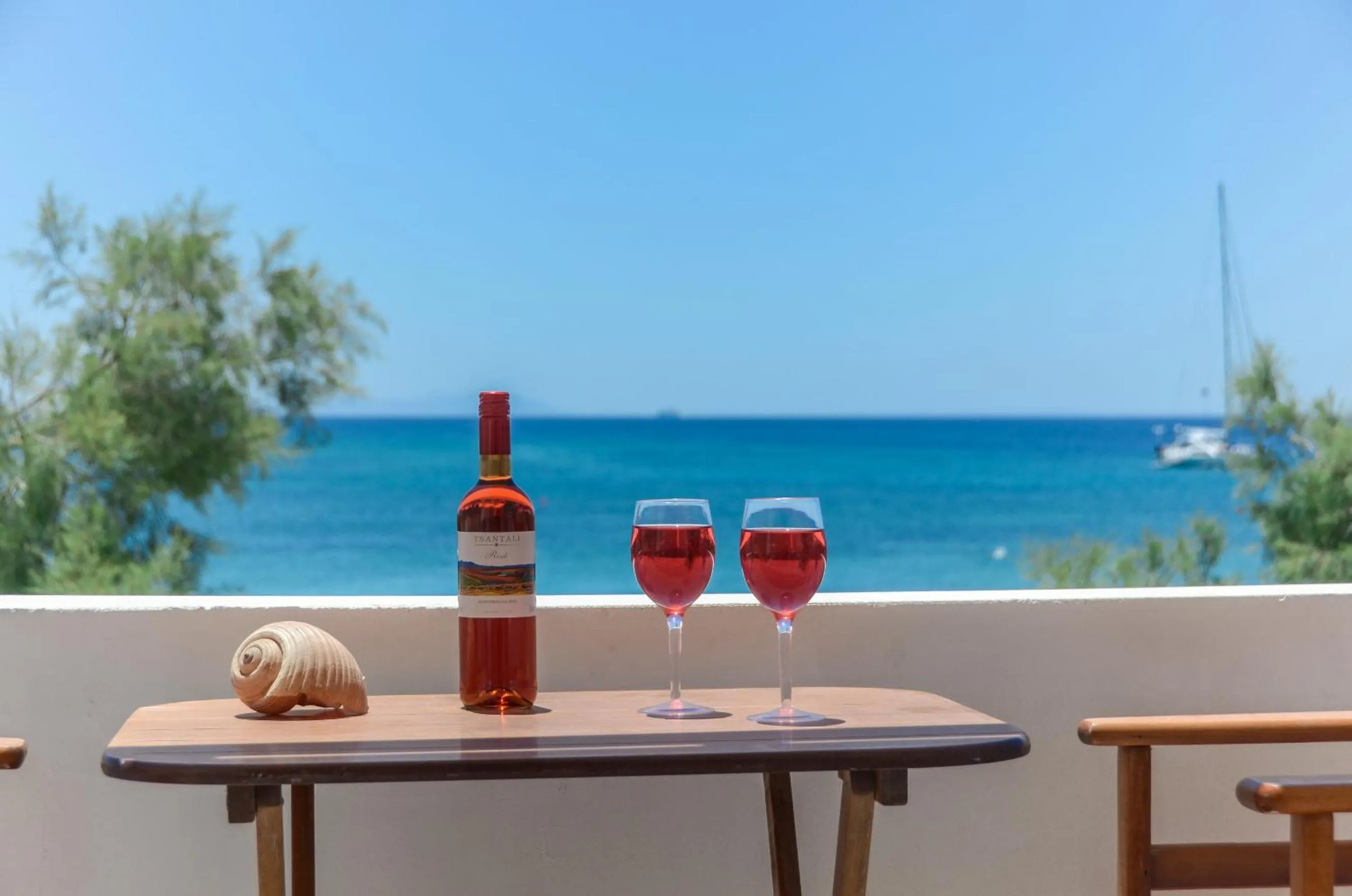 Balcony/Terrace in Naxos Golden Beach 2