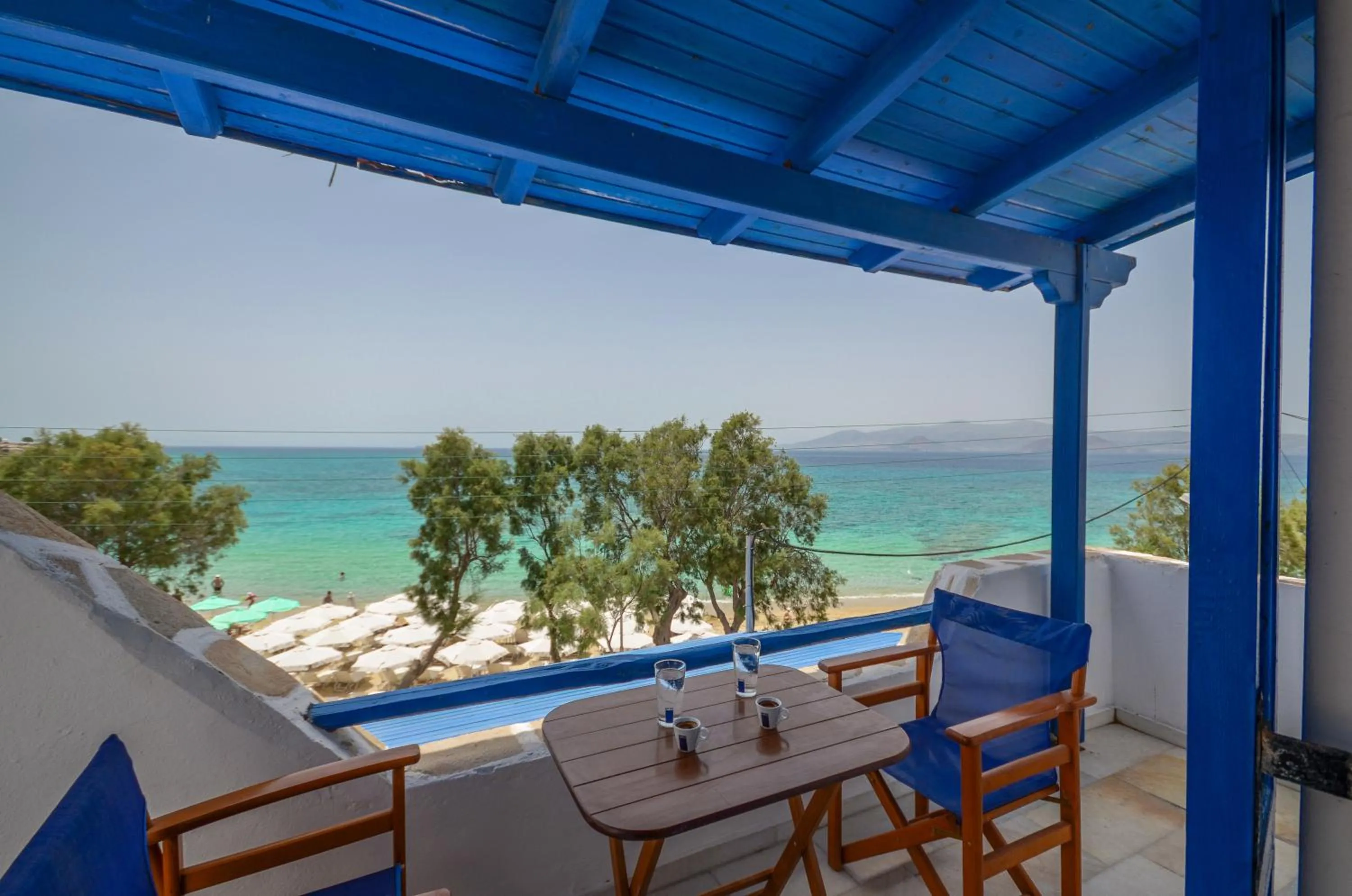 Balcony/Terrace in Naxos Golden Beach 2