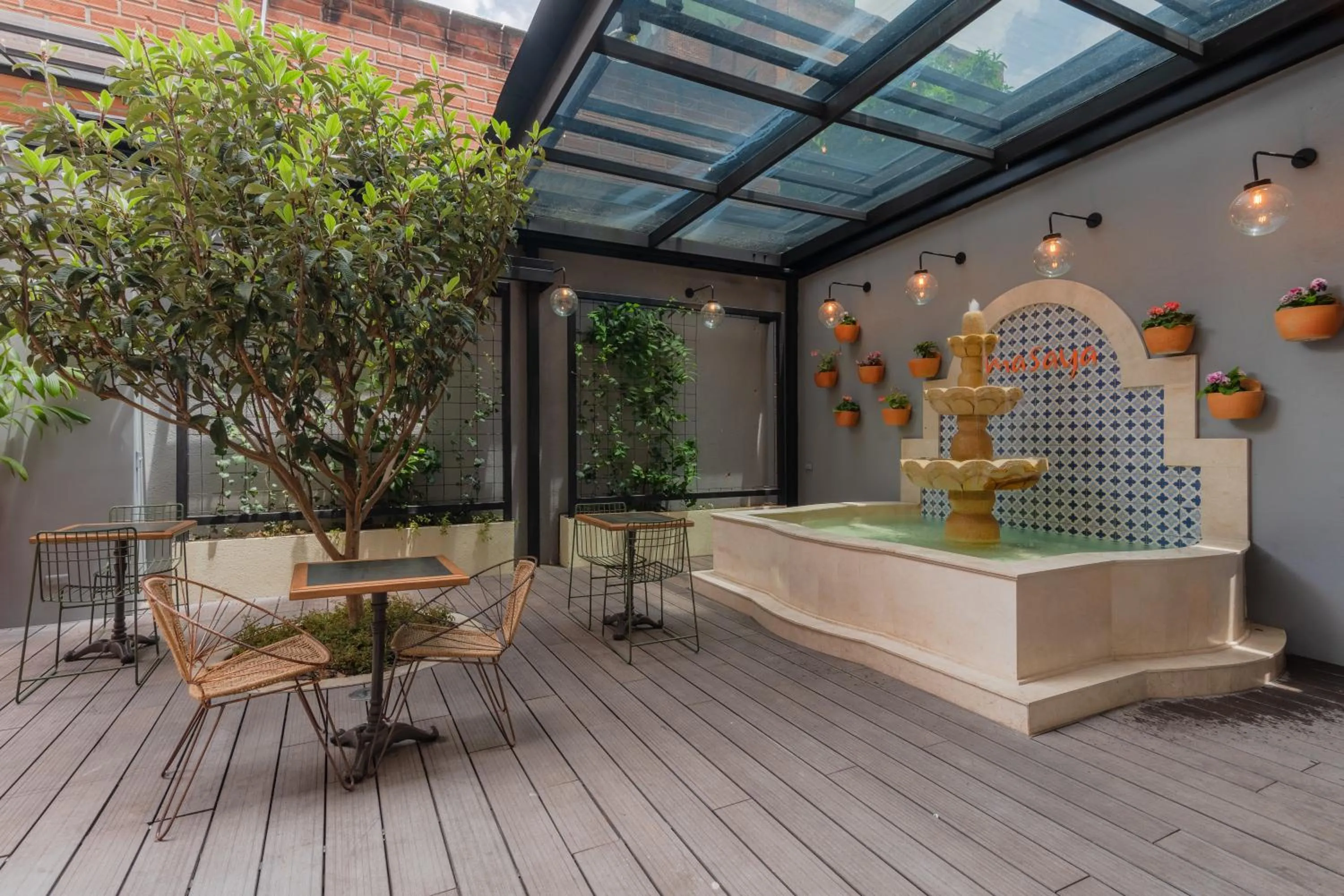 Patio in Masaya Medellin