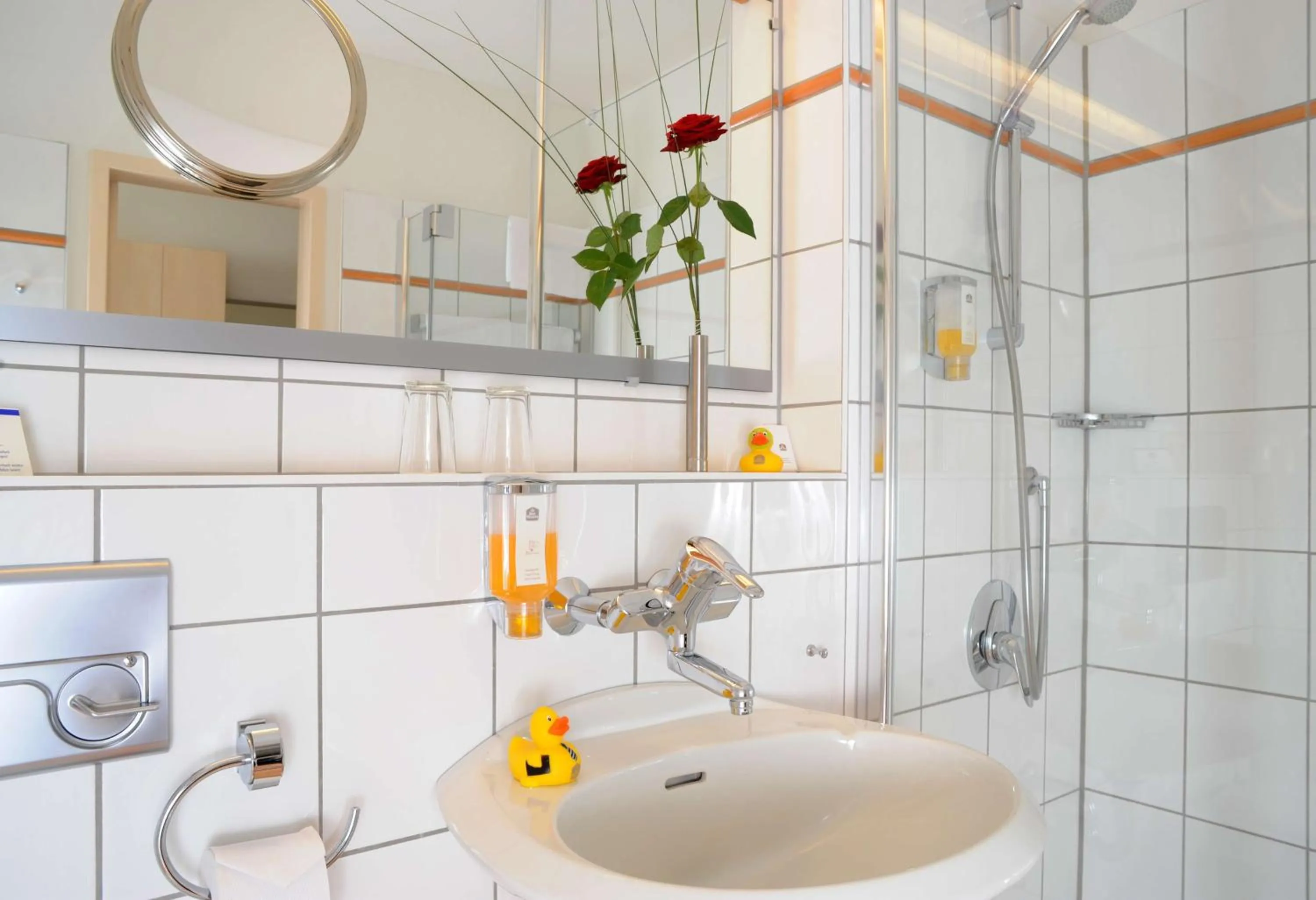 Bathroom in Best Western Hotel Der Föhrenhof