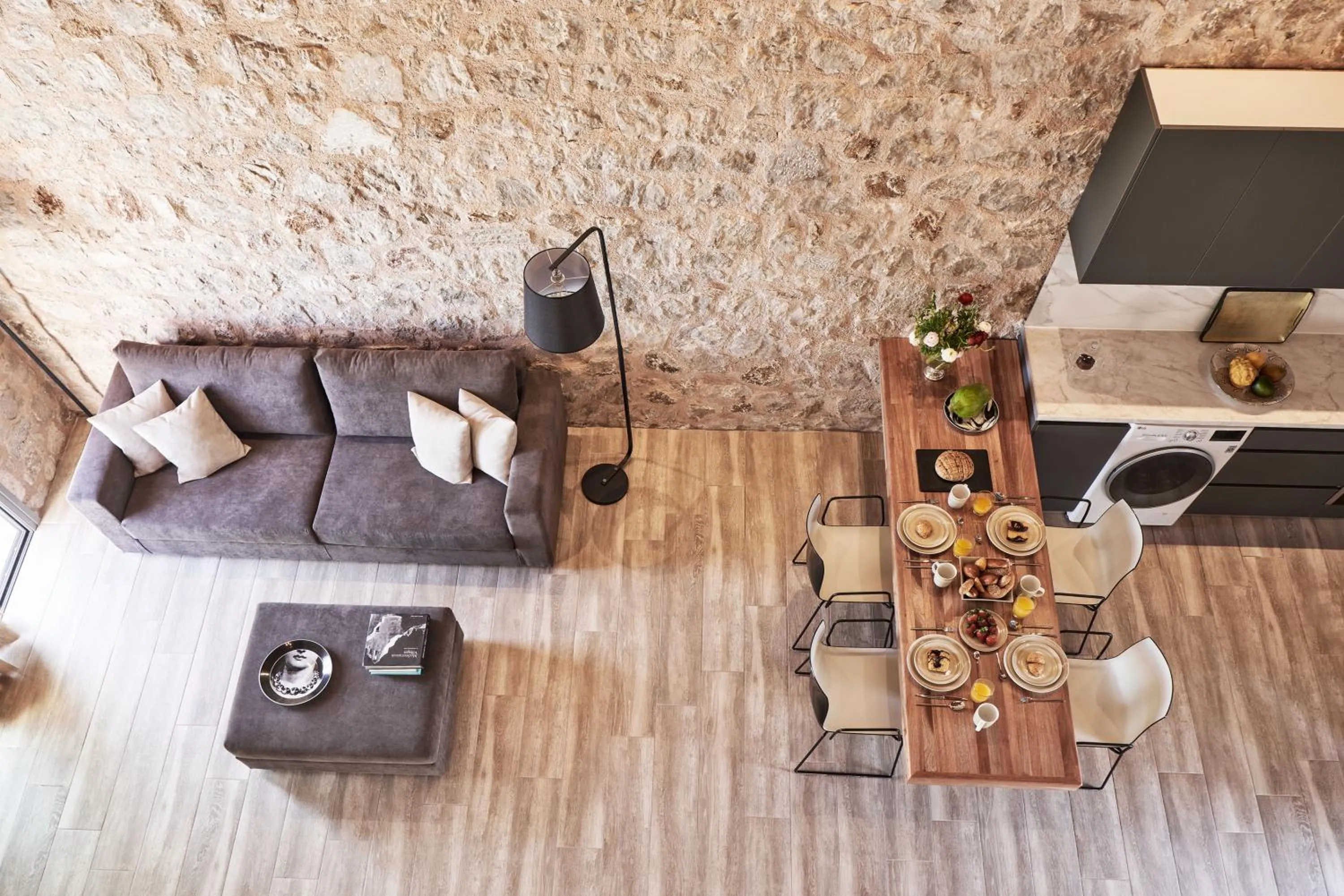 Living room in Anar Villas Rhodes