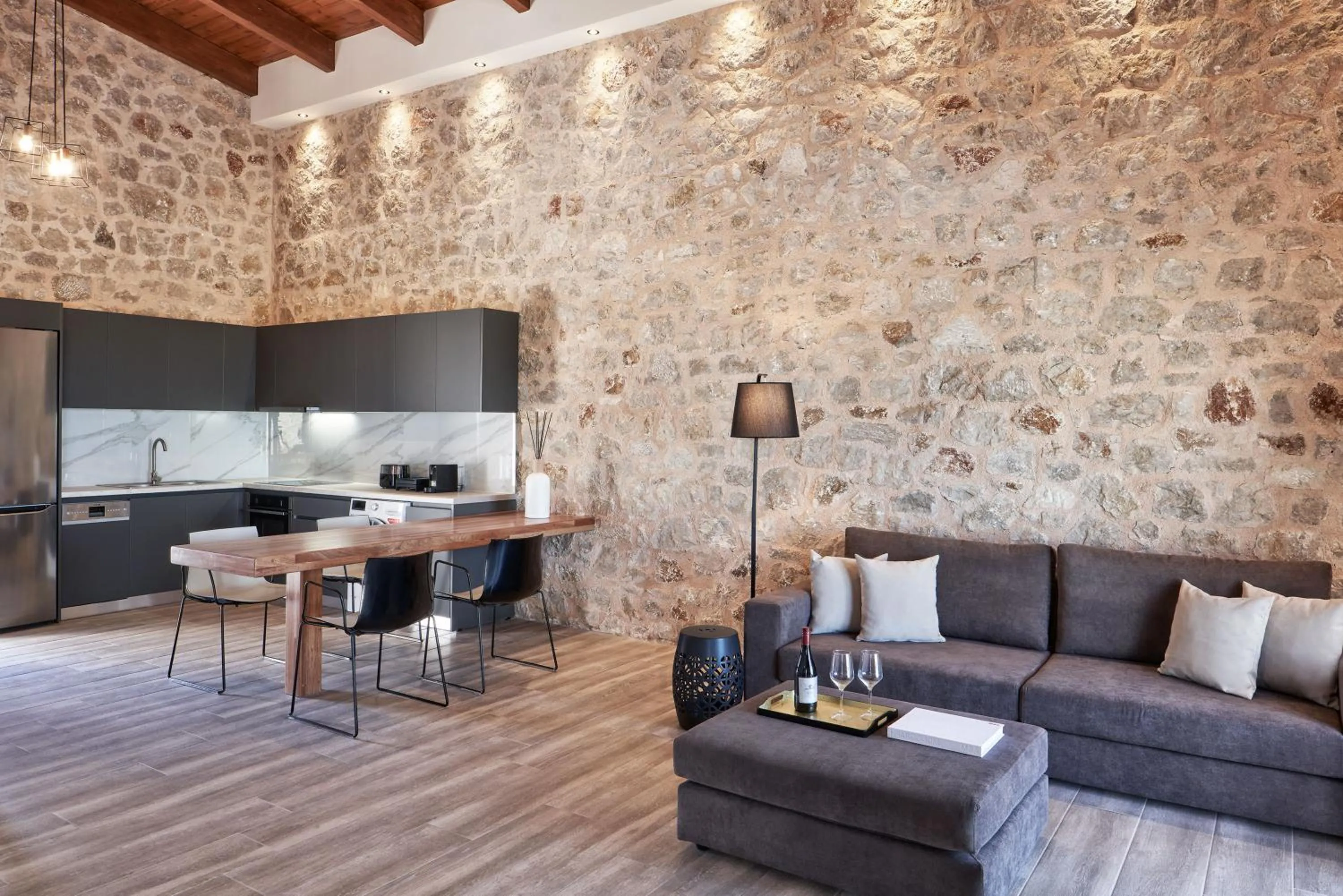 Living room in Anar Villas Rhodes