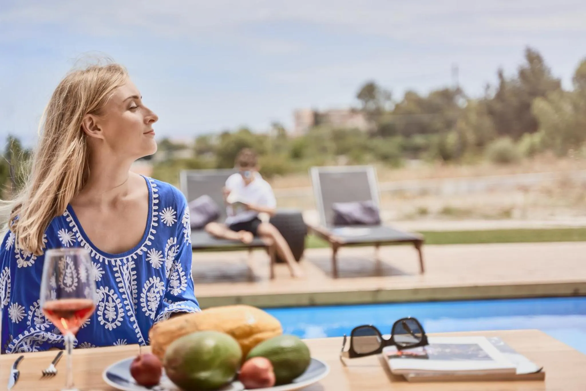 People in Anar Villas Rhodes