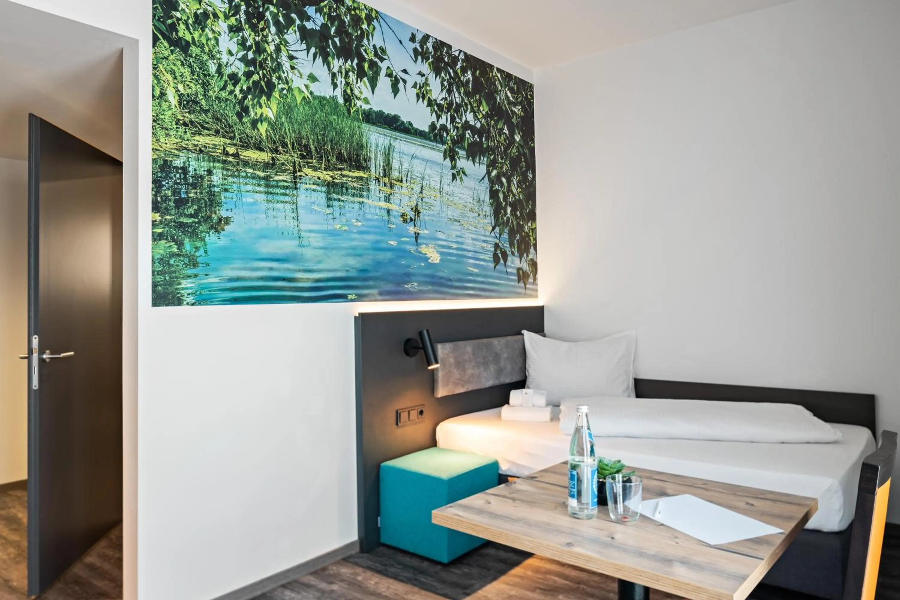 Photo of the whole room, Bed in Hotel Amper