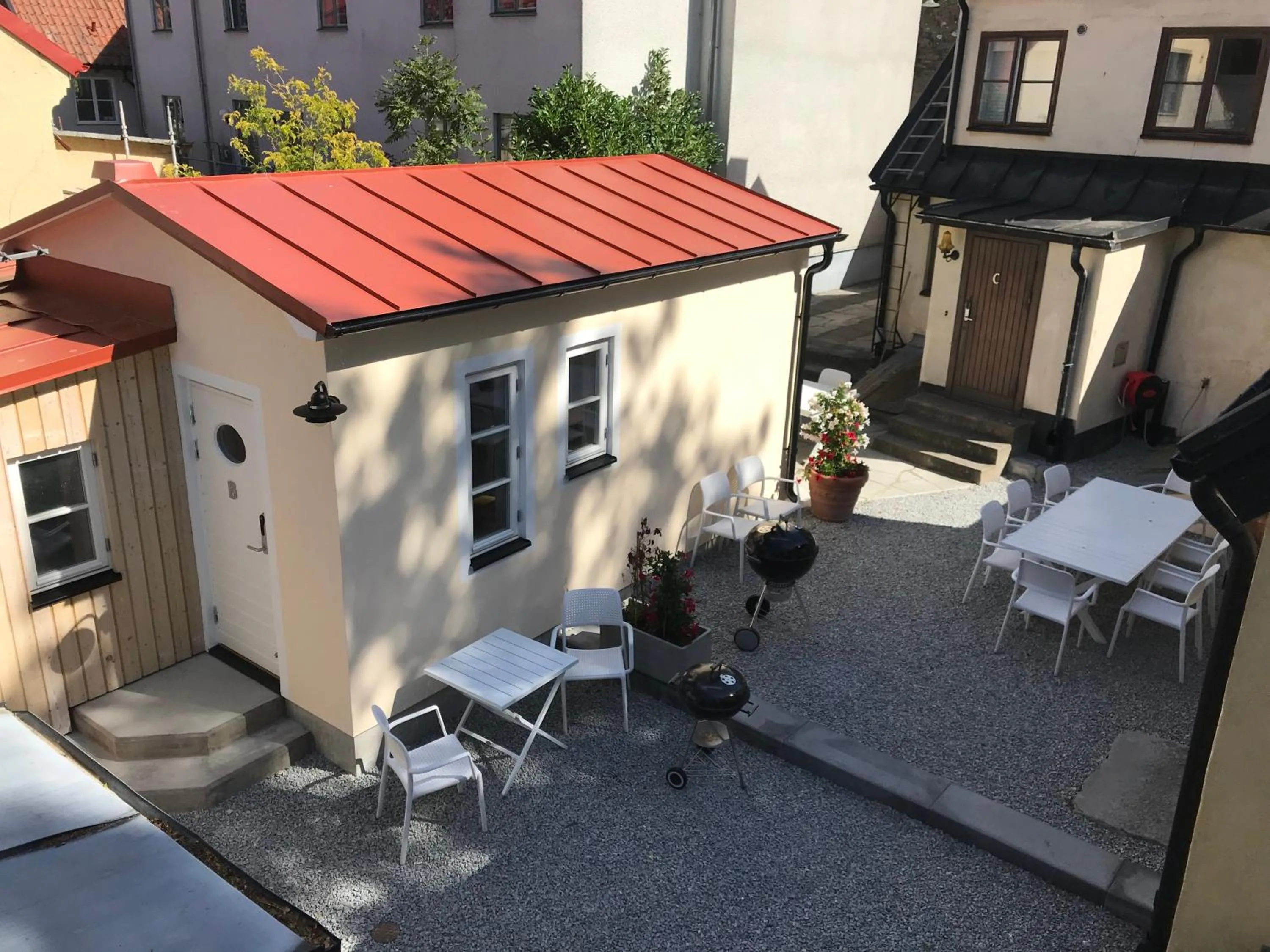Patio in Fogelbergs TuB