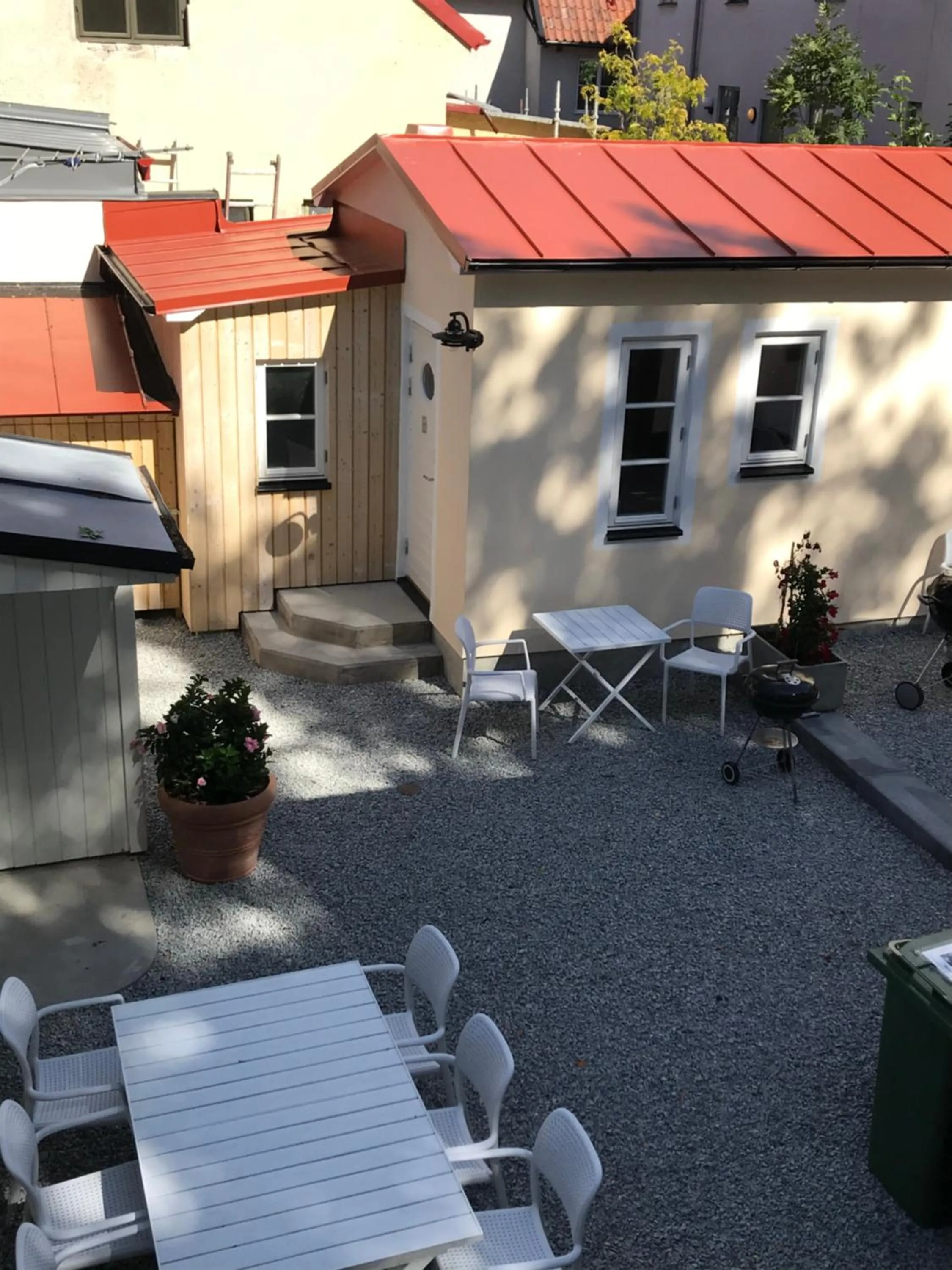 Patio in Fogelbergs TuB