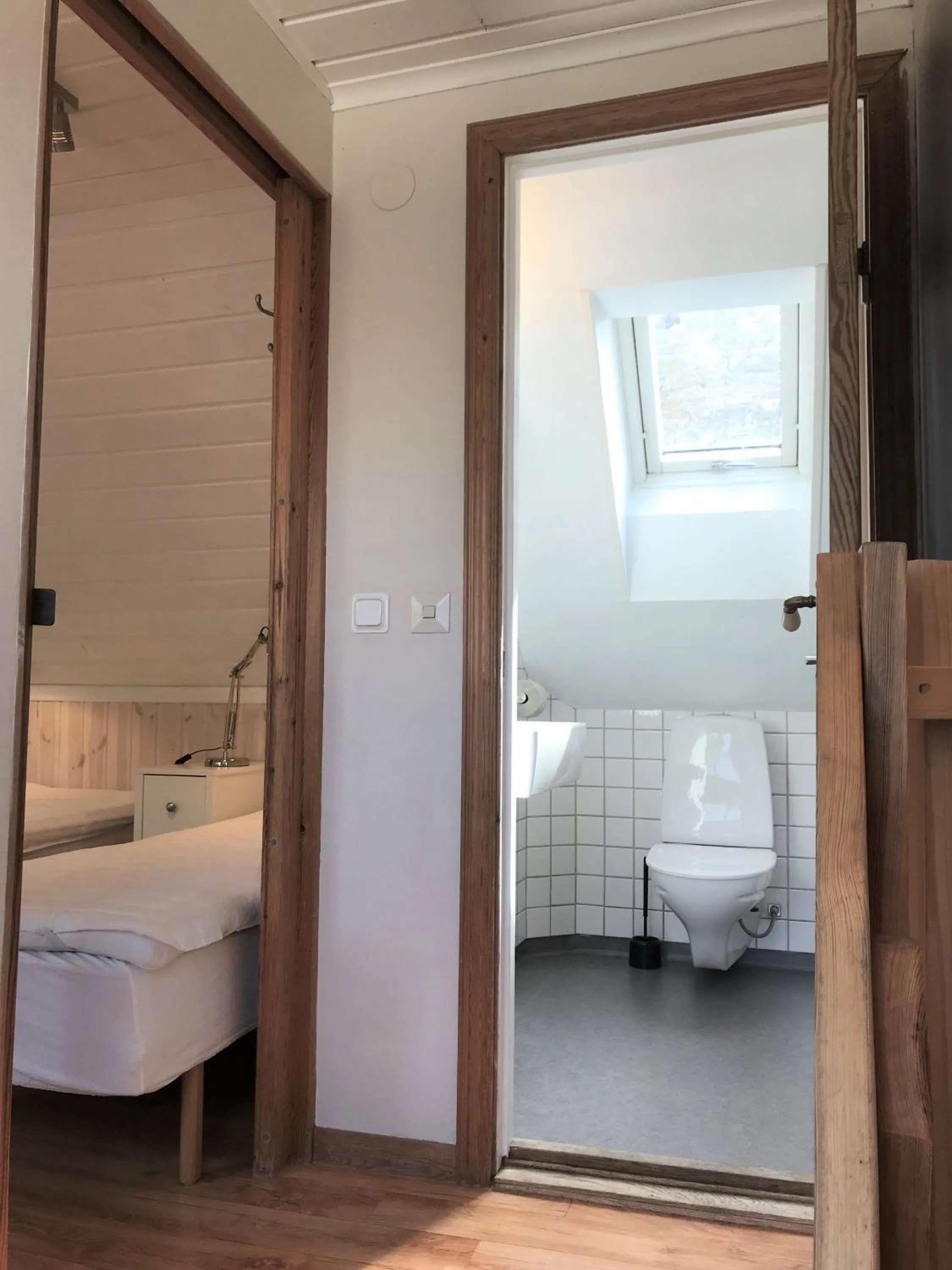 Bathroom, Bed in Fogelbergs TuB
