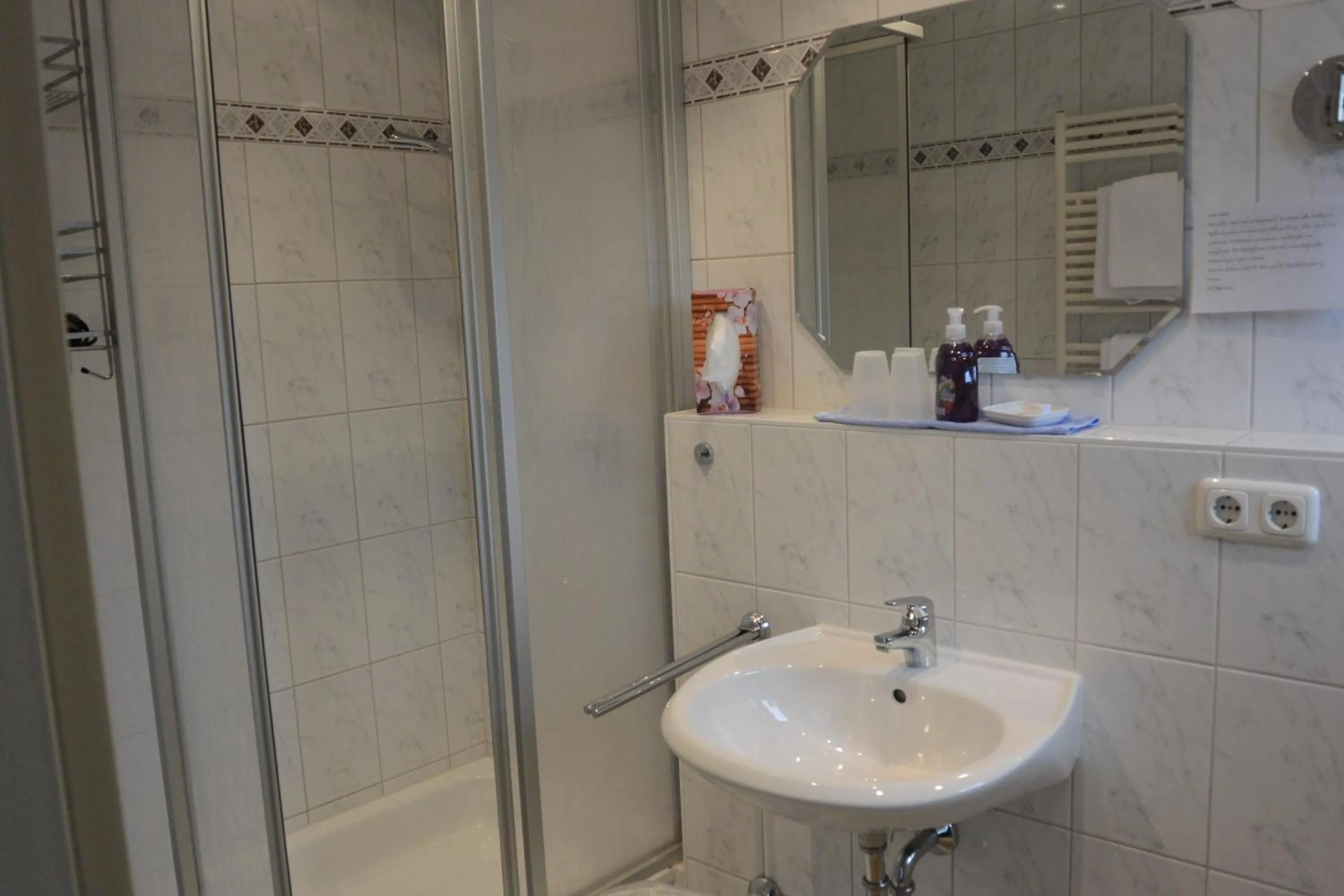 Bathroom in Gästehaus Döring
