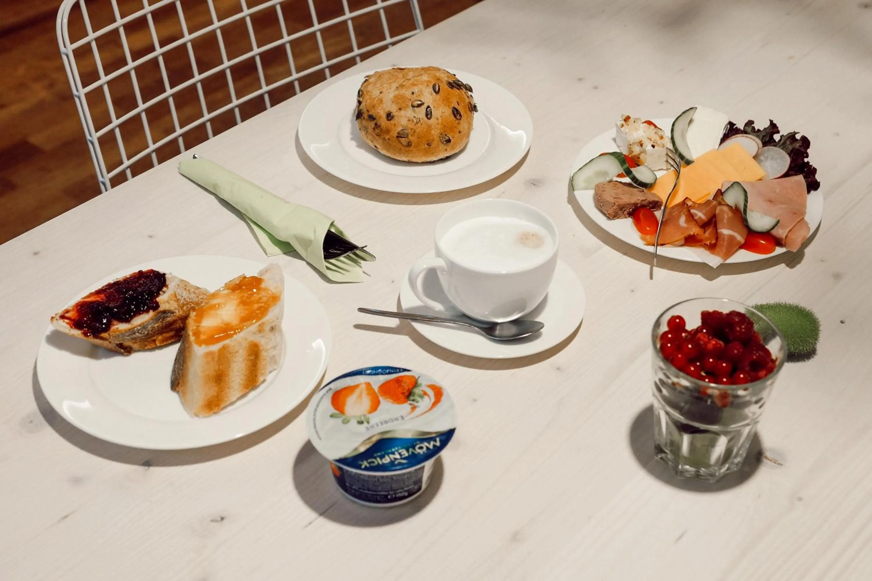 Food close-up in Town Hotel Wiesbaden - kleines Privathotel in Bestlage