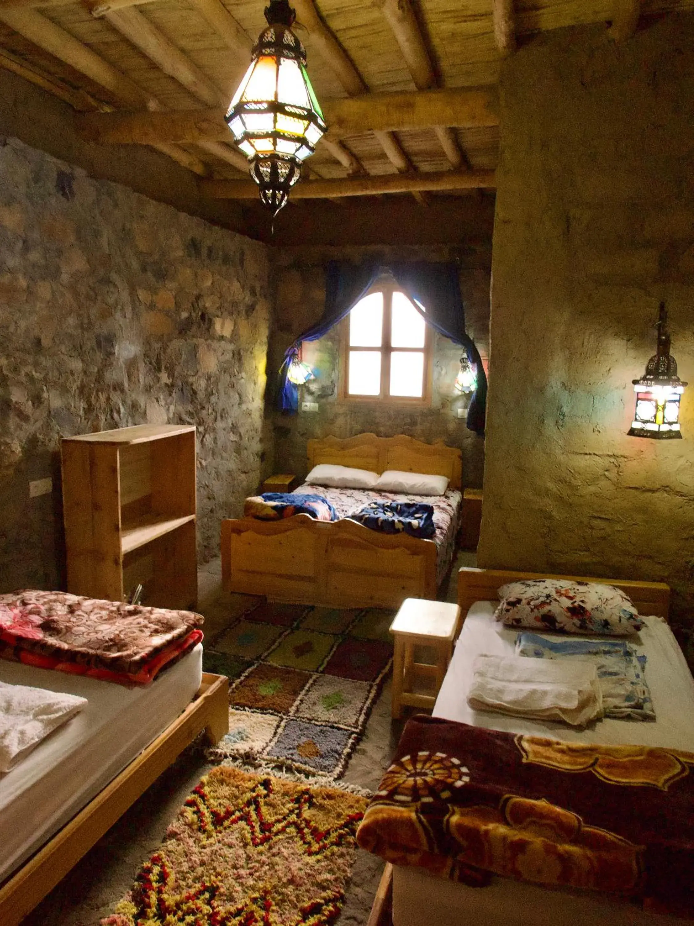 Quadruple Room in Chambres dans casbah - Gite D'étape Gorges De Ziz Quadruple Room in Chambres dans casbah - Gite D'étape Gorges De Ziz