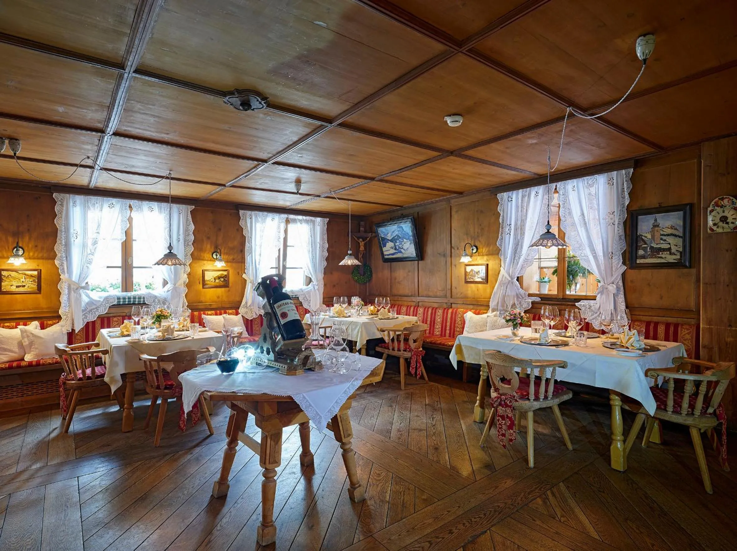 Restaurant/places to eat in die Krone von Lech - Romantikhotel - Luxushotel in bester Lage