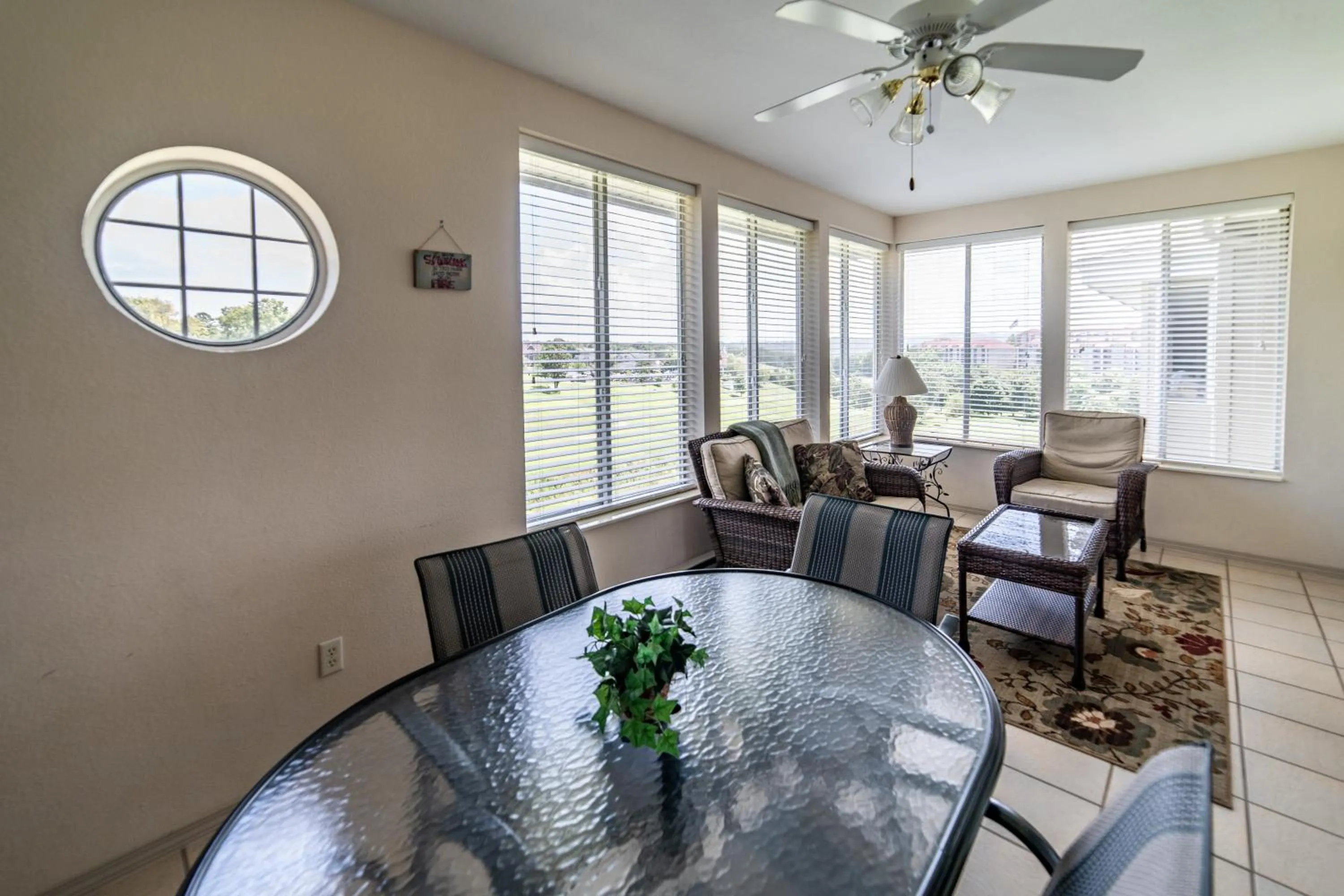 Seating area in Legacy at Thousand Hills