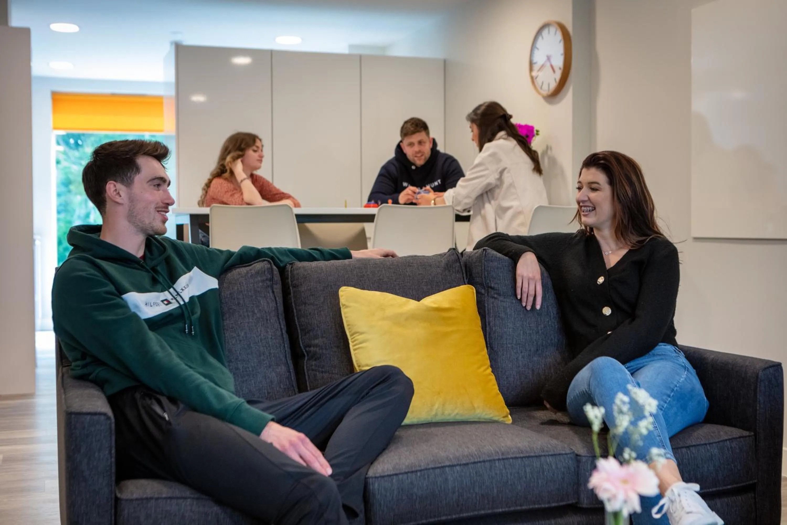 Communal lounge/ TV room in The Westwood Summer Accommodation