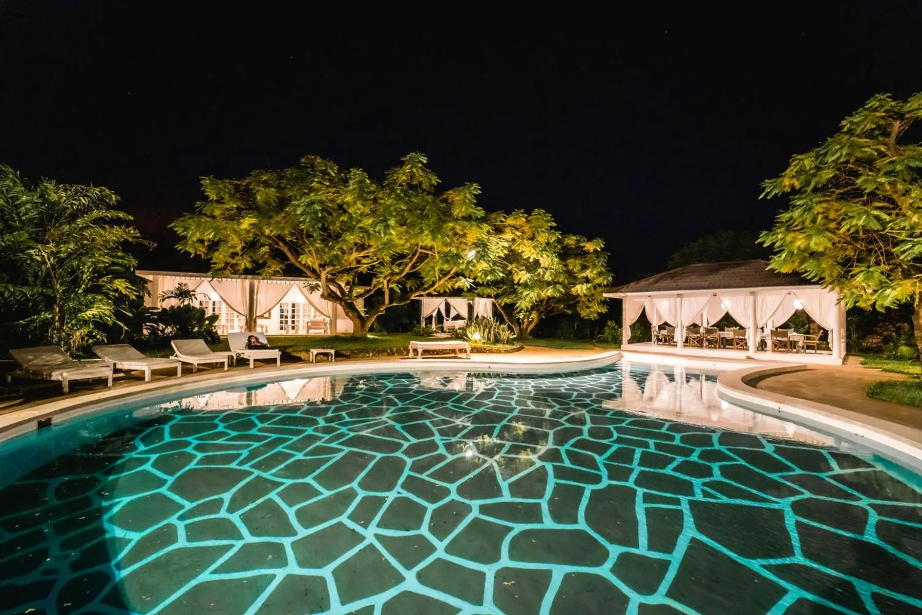 Swimming pool in Nyumba Ya Mbuyu