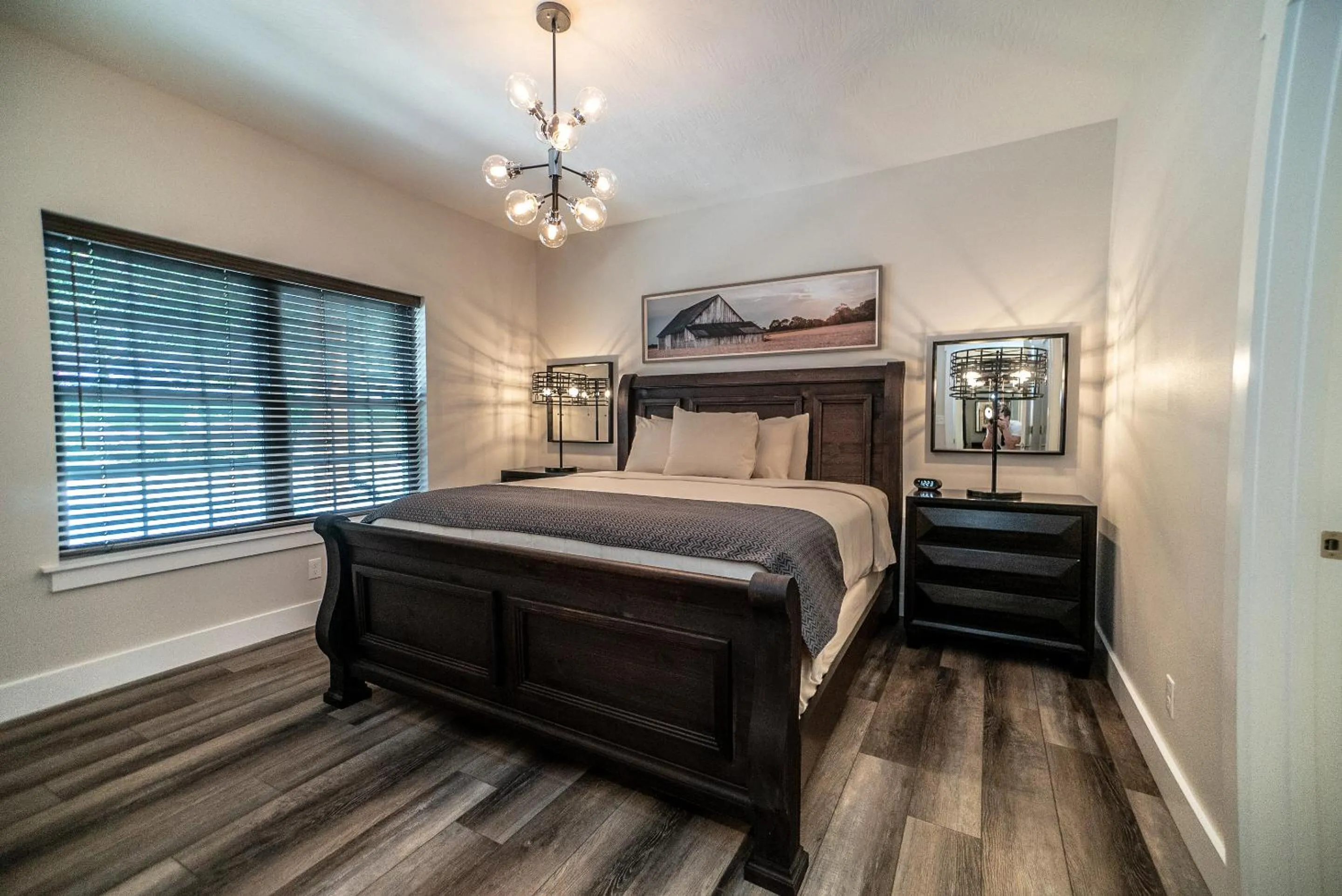 Bed in Reunion Lodges at Thousand Hills