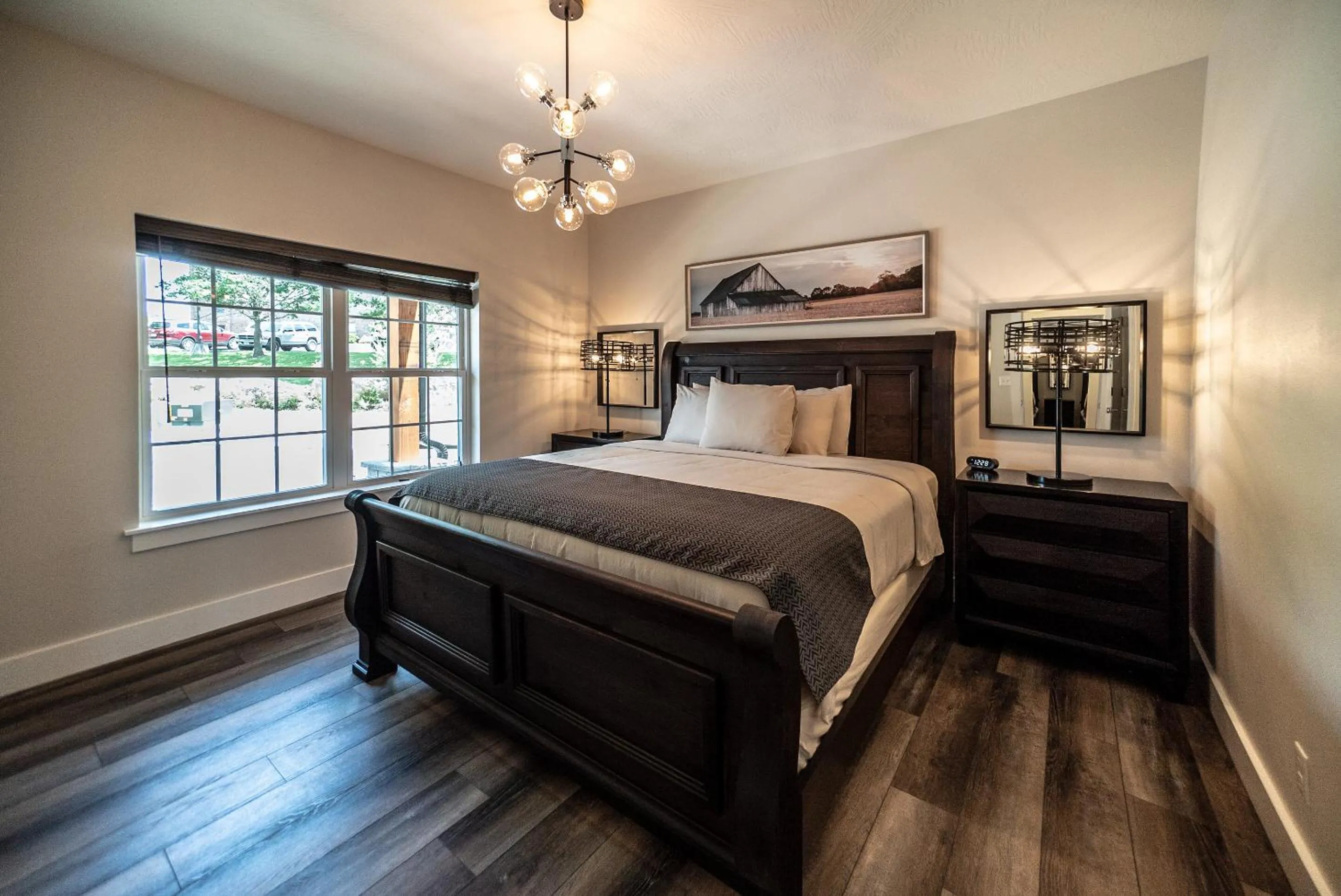 Bed in Reunion Lodges at Thousand Hills