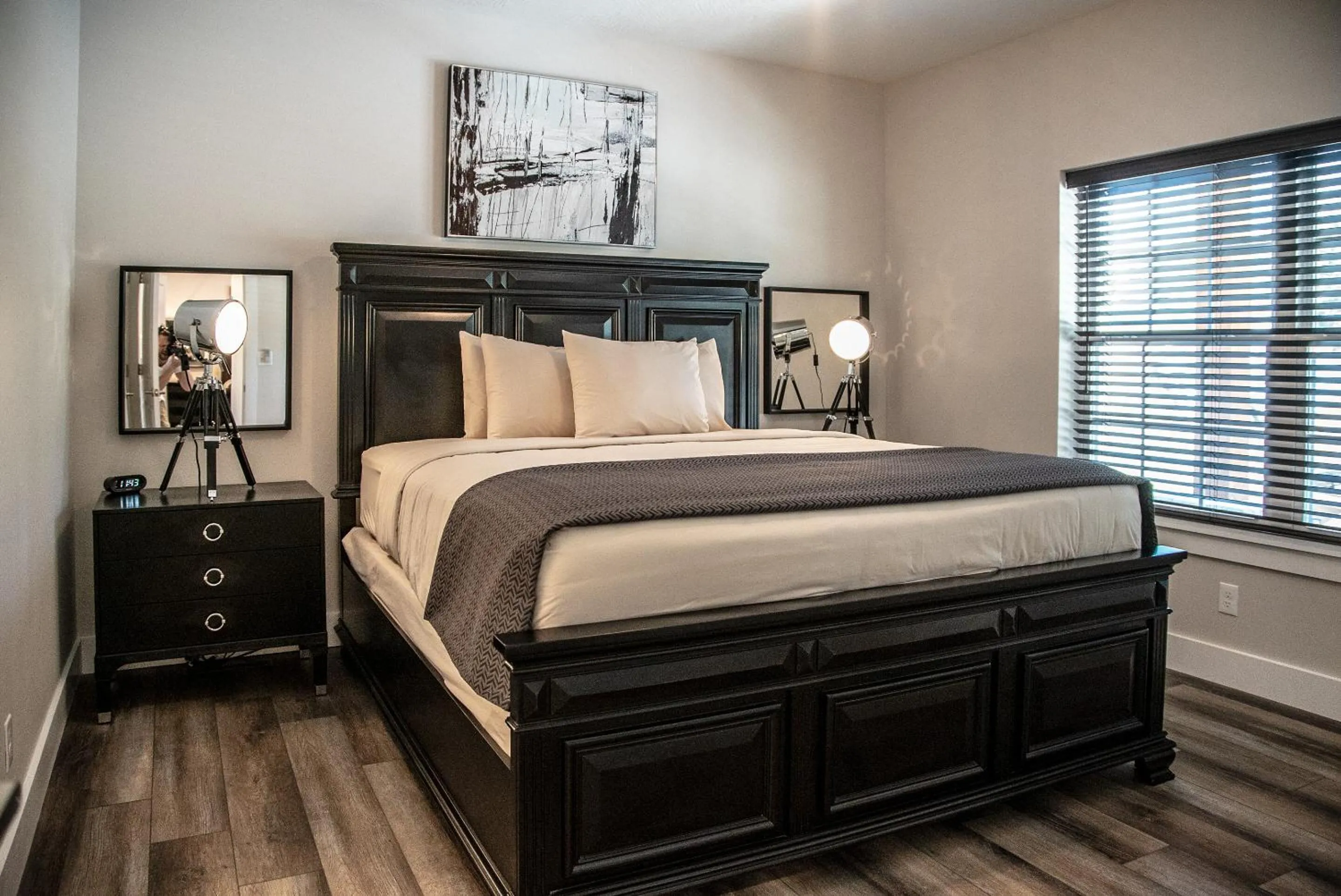 Bed in Reunion Lodges at Thousand Hills