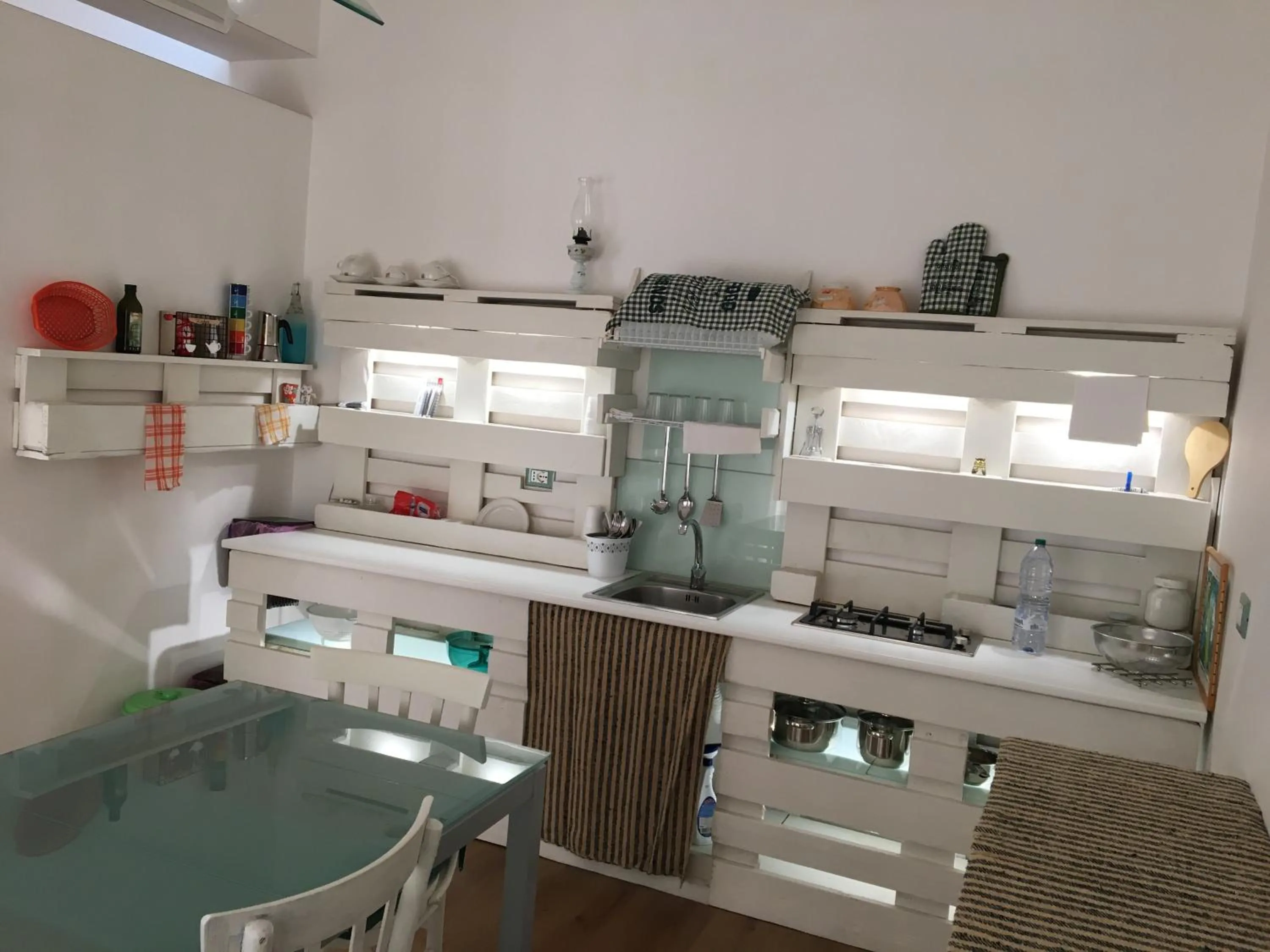 Kitchen or kitchenette in Casa Baby Planet