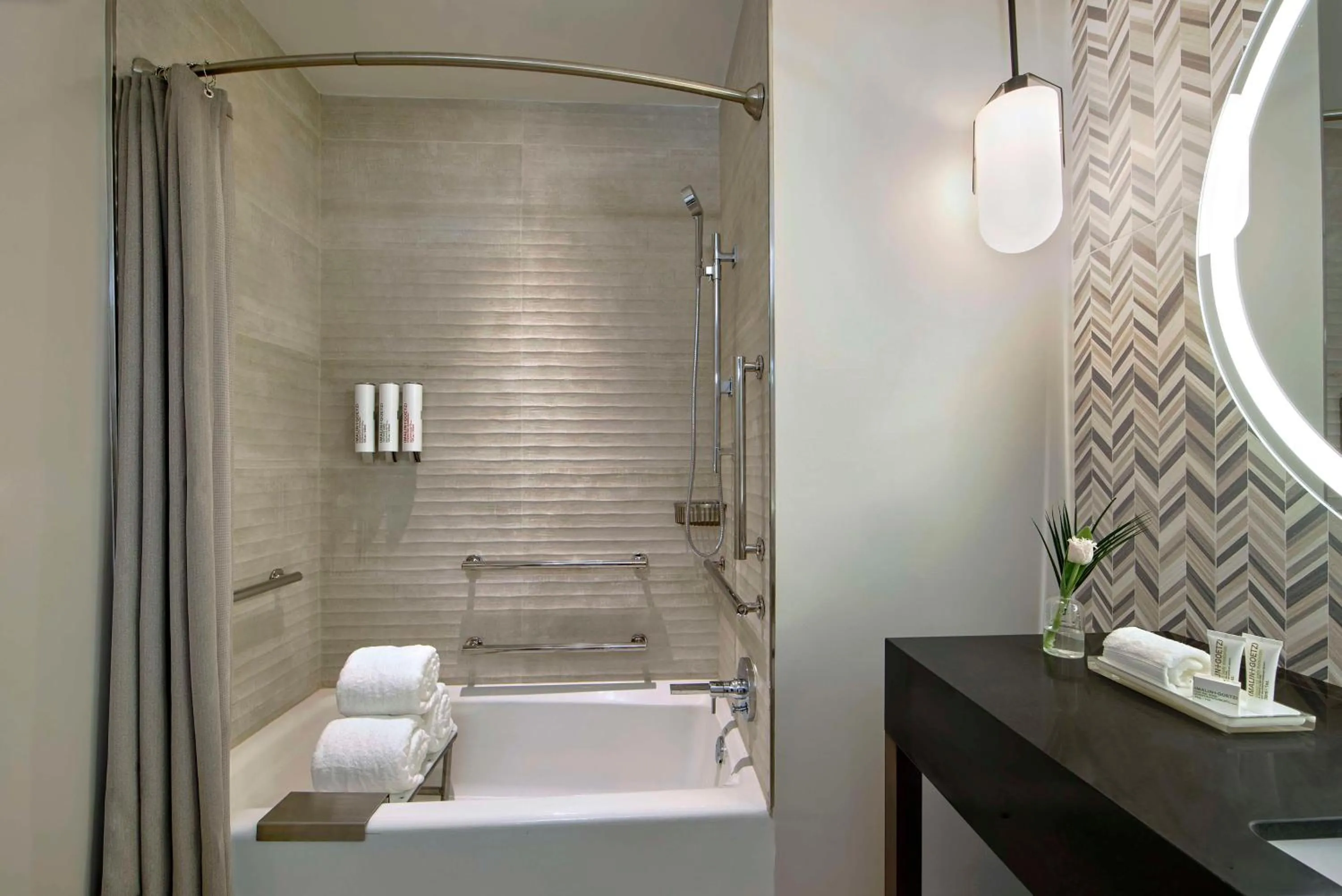 Bathroom in THesis Hotel Miami Coral Gables, Curio Collection by Hilton