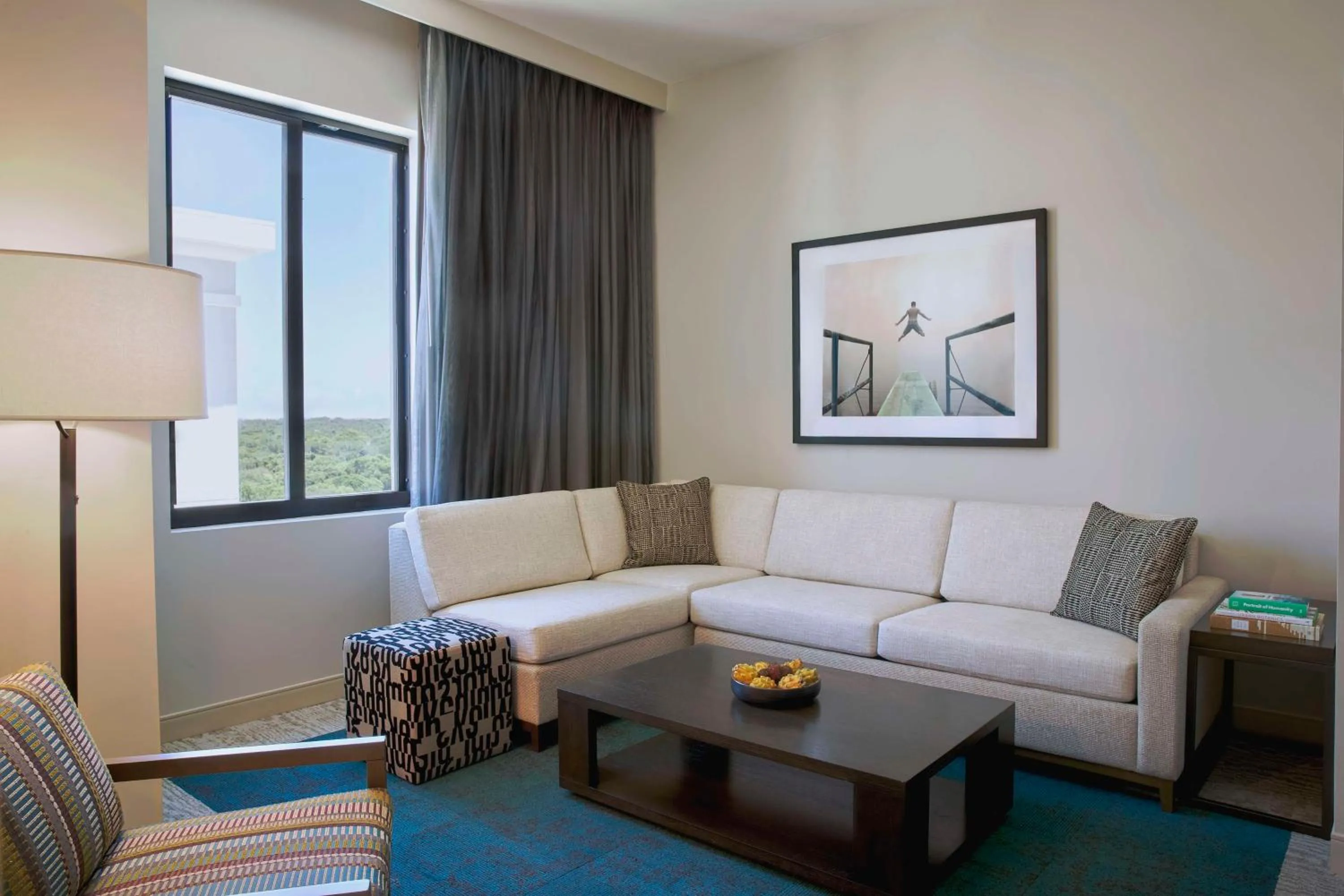 Living room in THesis Hotel Miami Coral Gables, Curio Collection by Hilton