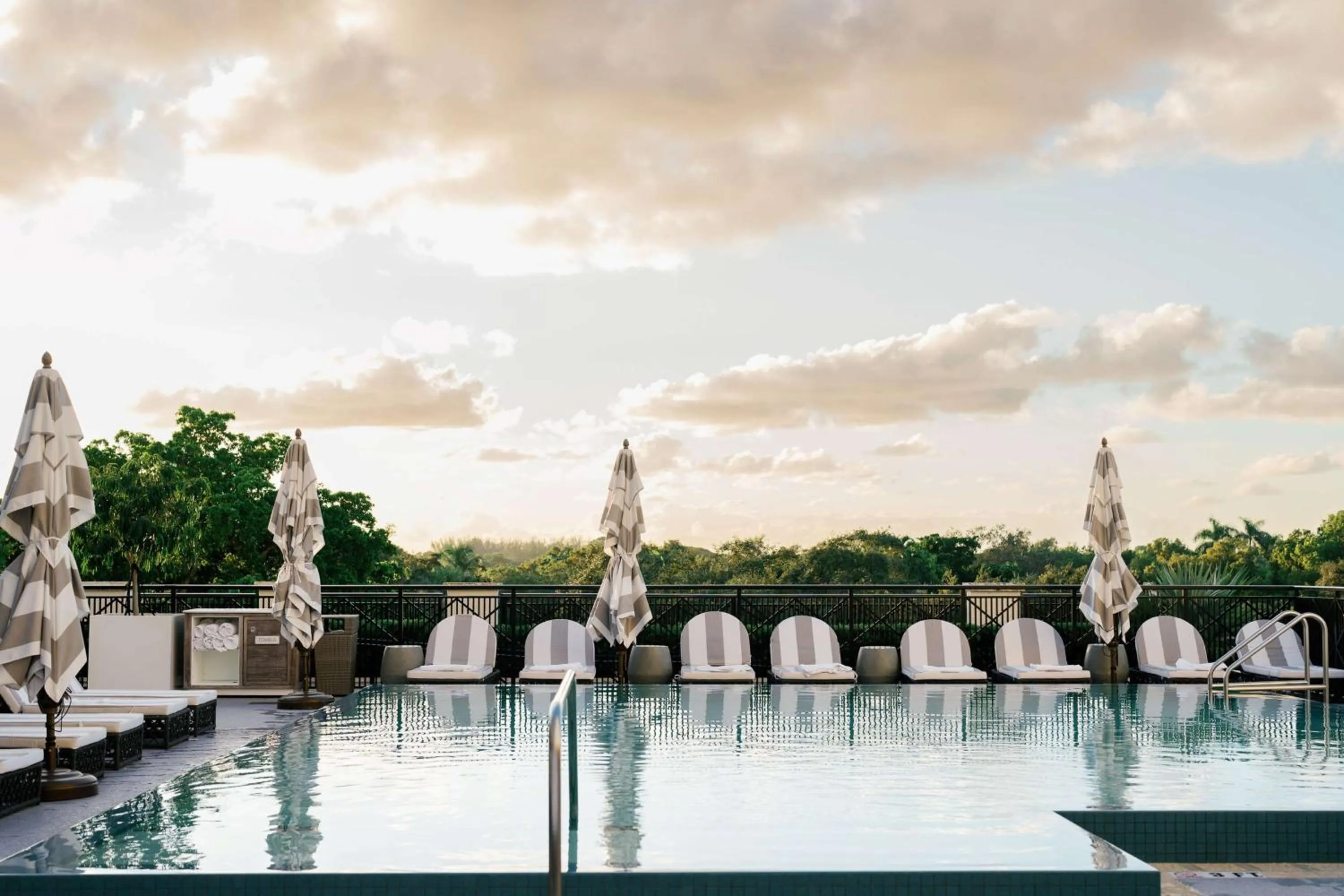 Pool view in THesis Hotel Miami Coral Gables, Curio Collection by Hilton