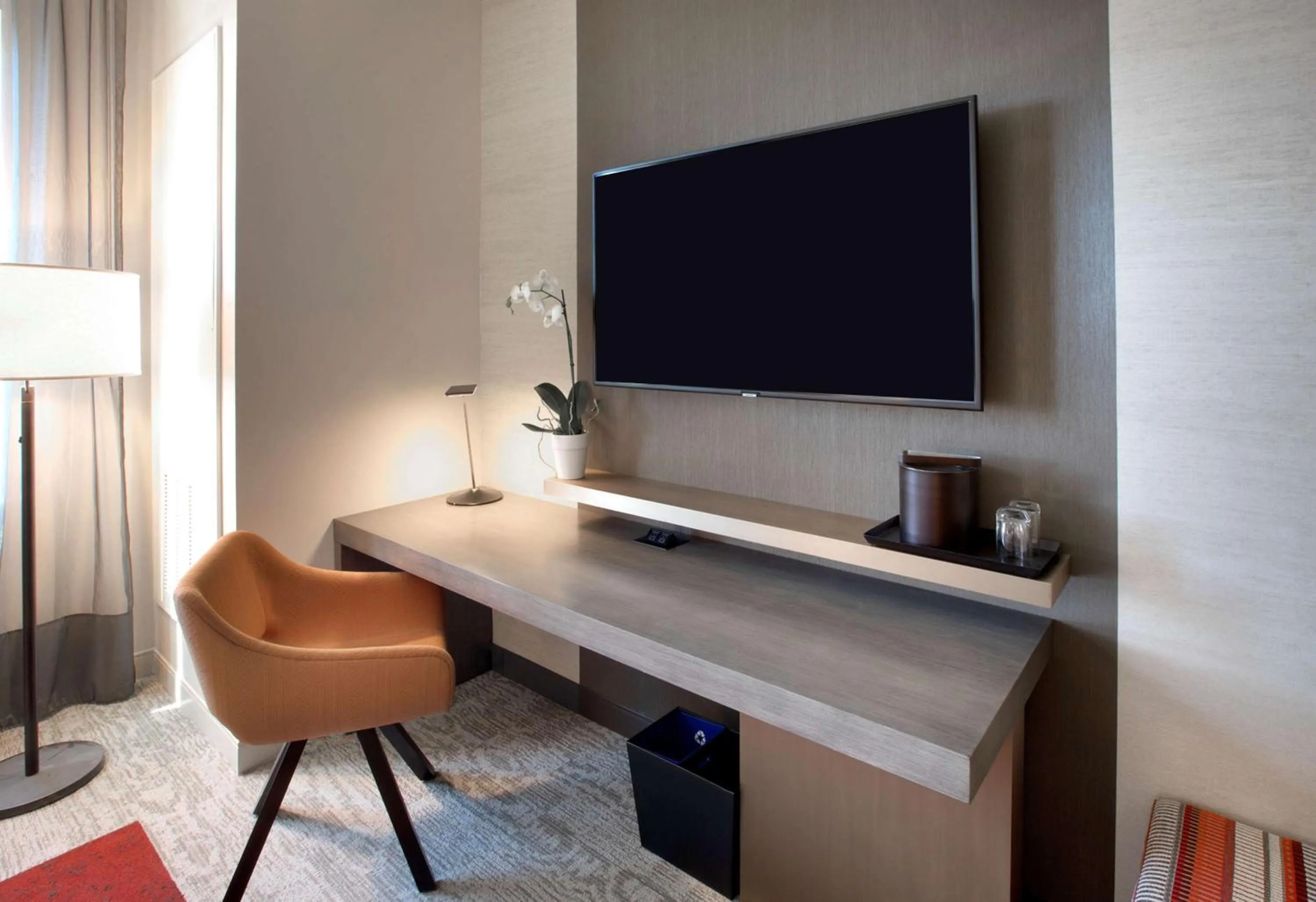 Bedroom in THesis Hotel Miami Coral Gables, Curio Collection by Hilton