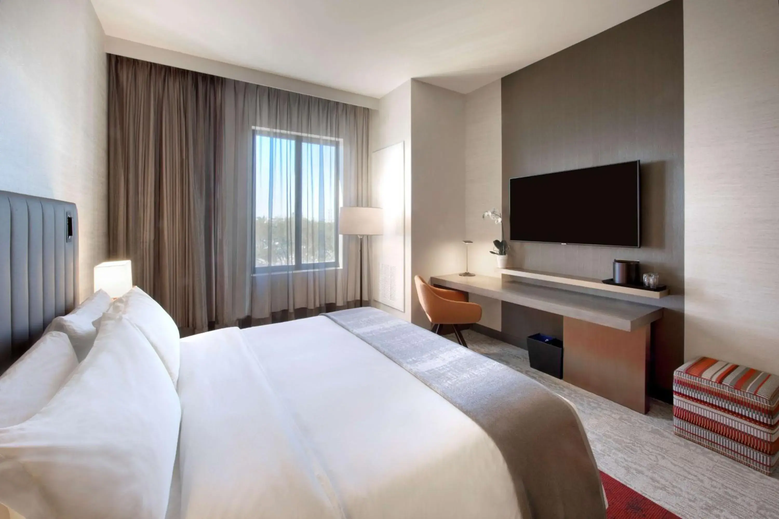 Bed in THesis Hotel Miami Coral Gables, Curio Collection by Hilton Bed in THesis Hotel Miami Coral Gables, Curio Collection by Hilton