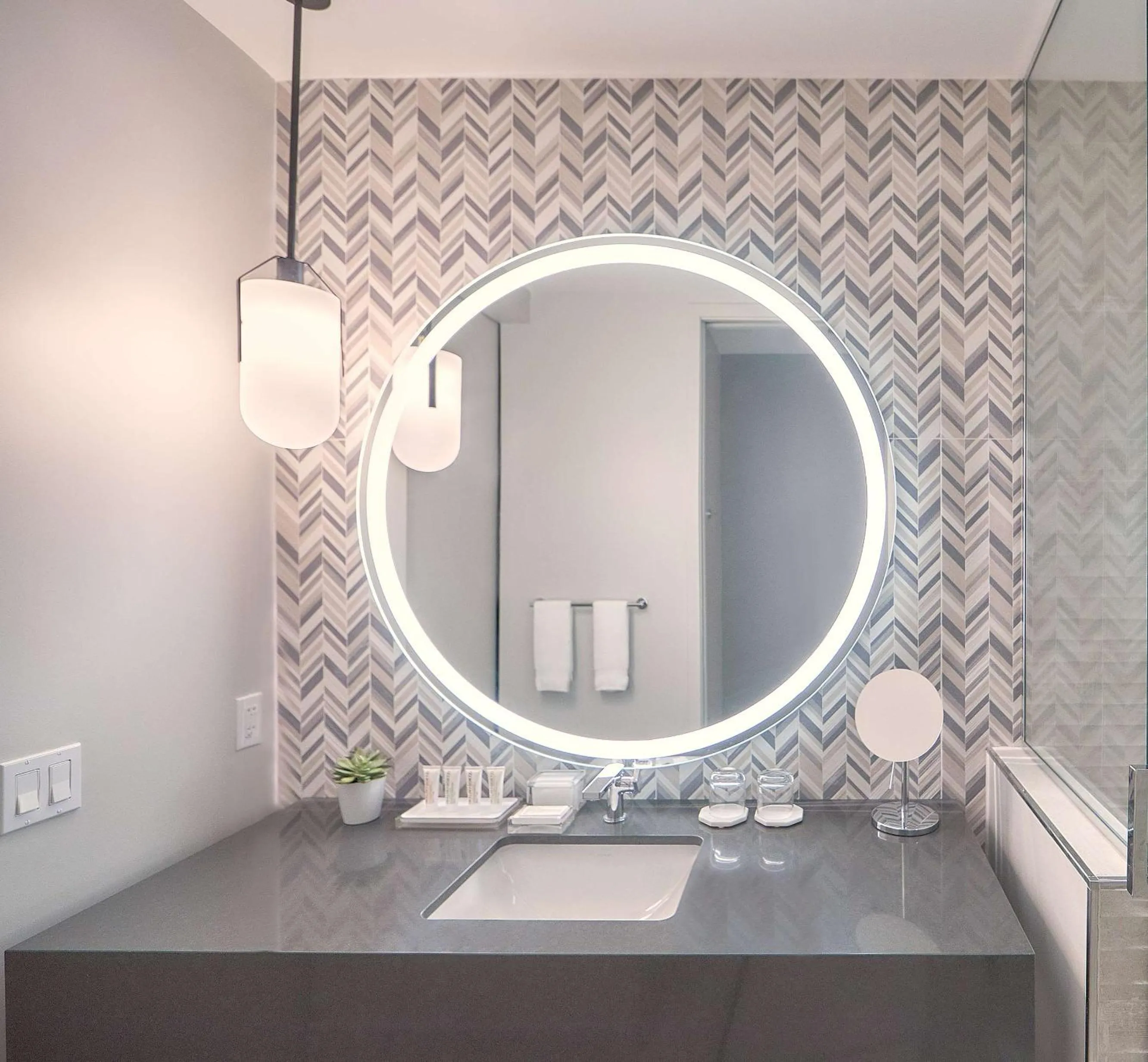 Bathroom in THesis Hotel Miami Coral Gables, Curio Collection by Hilton