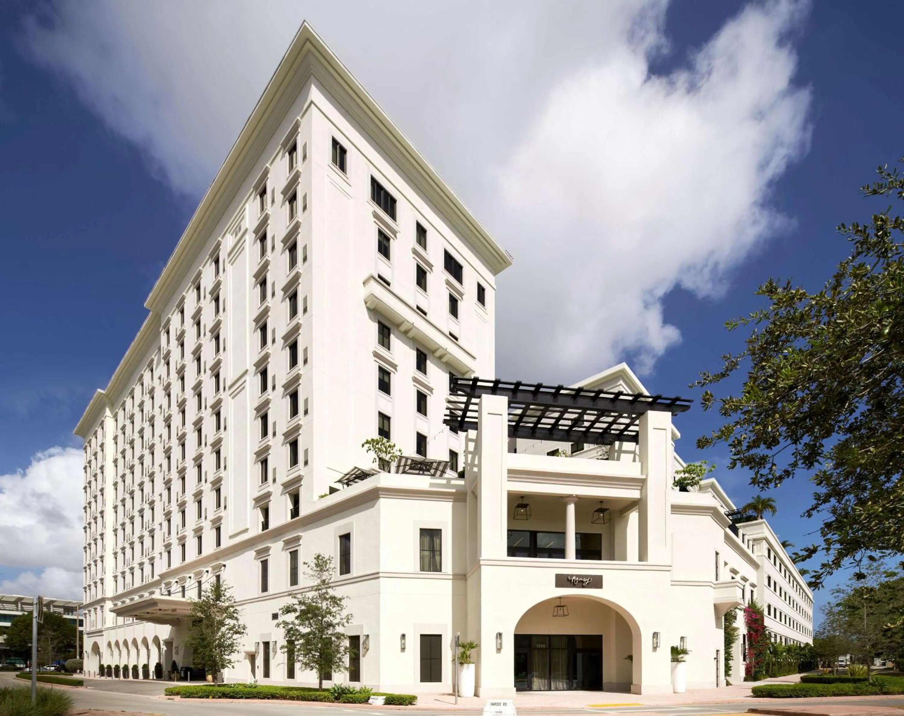 Property building in THesis Hotel Miami Coral Gables, Curio Collection by Hilton