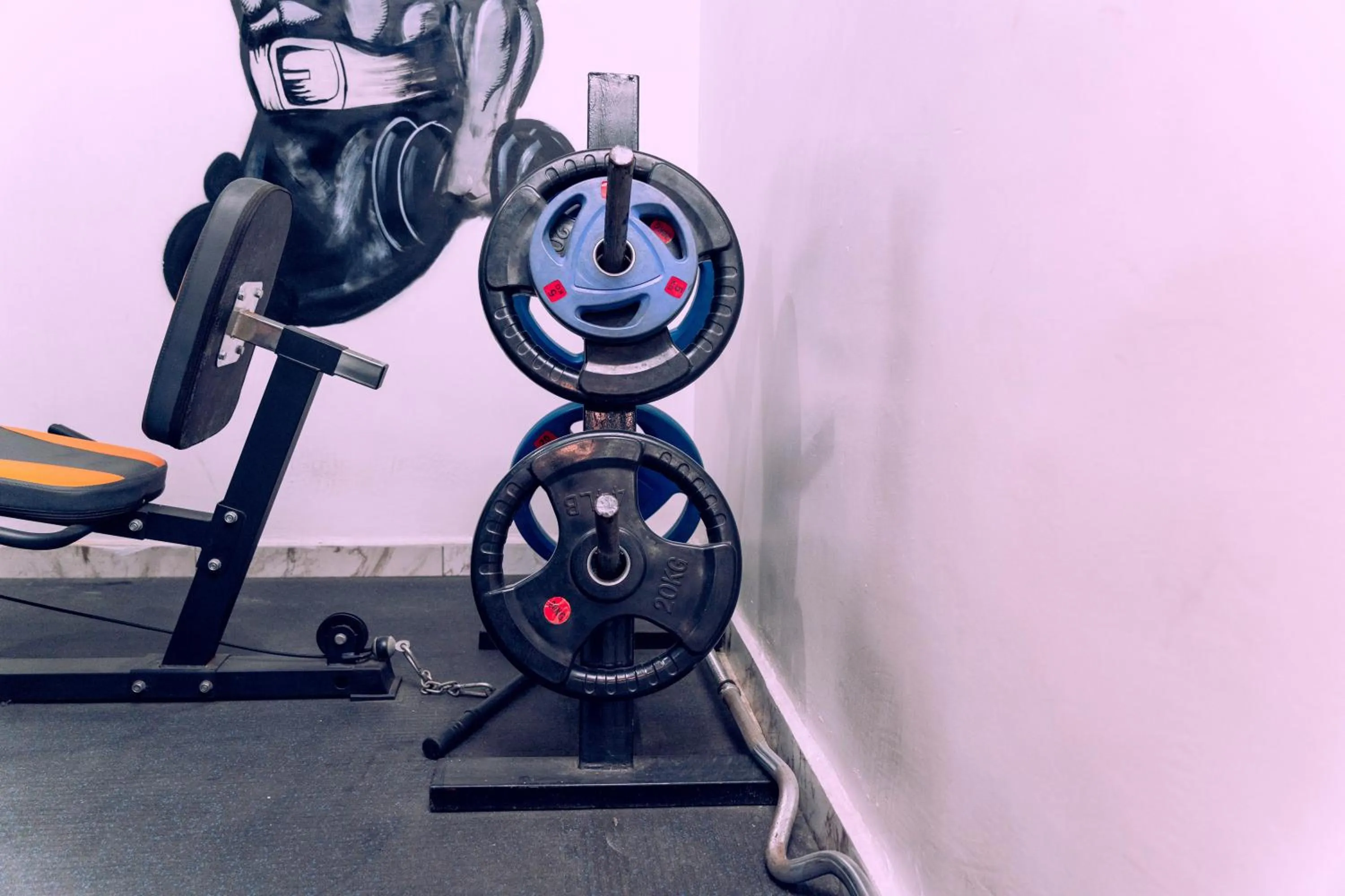 Fitness centre/facilities in 247 Luxury Hotel