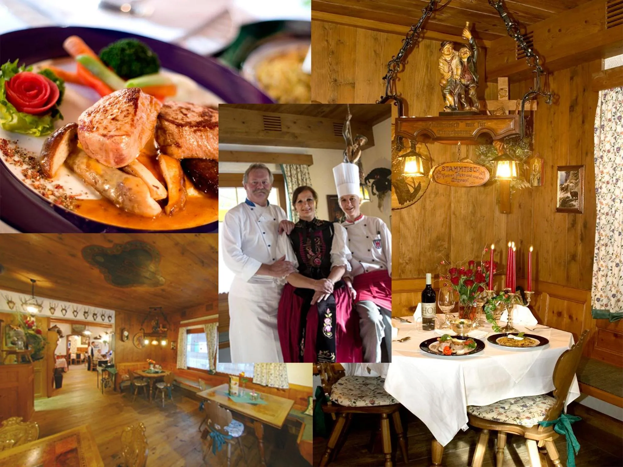 Restaurant/places to eat in Partenerhof