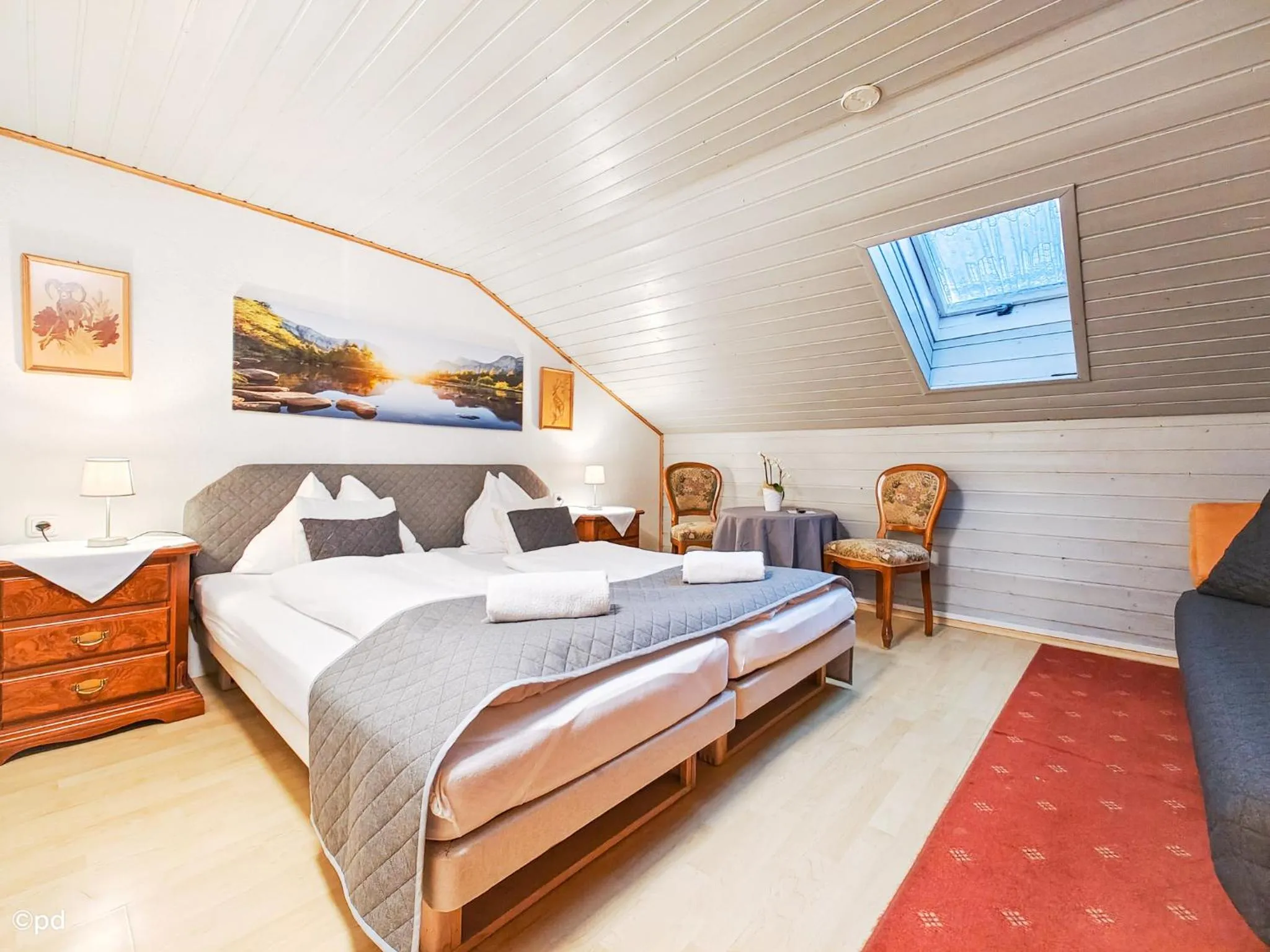 Bedroom, Bed in Partenerhof