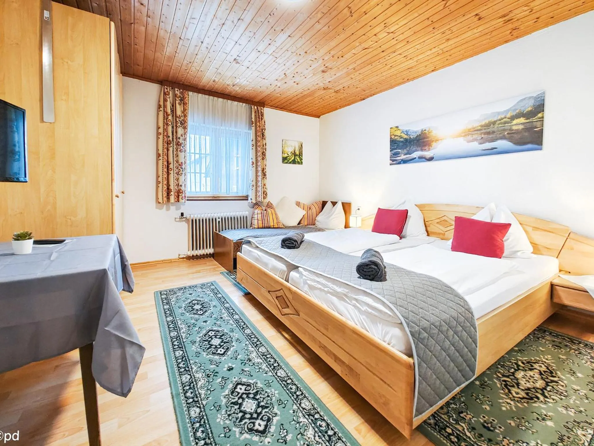 Bedroom, Bed in Partenerhof