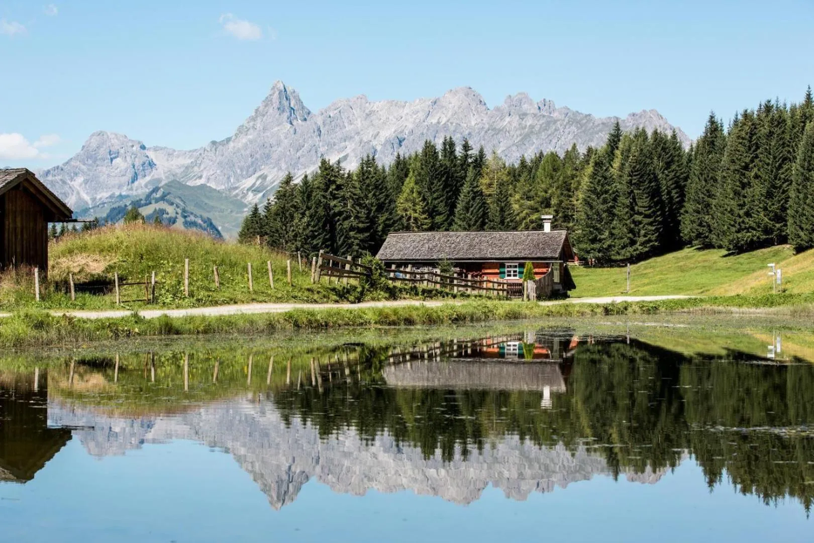Natural landscape in Partenerhof