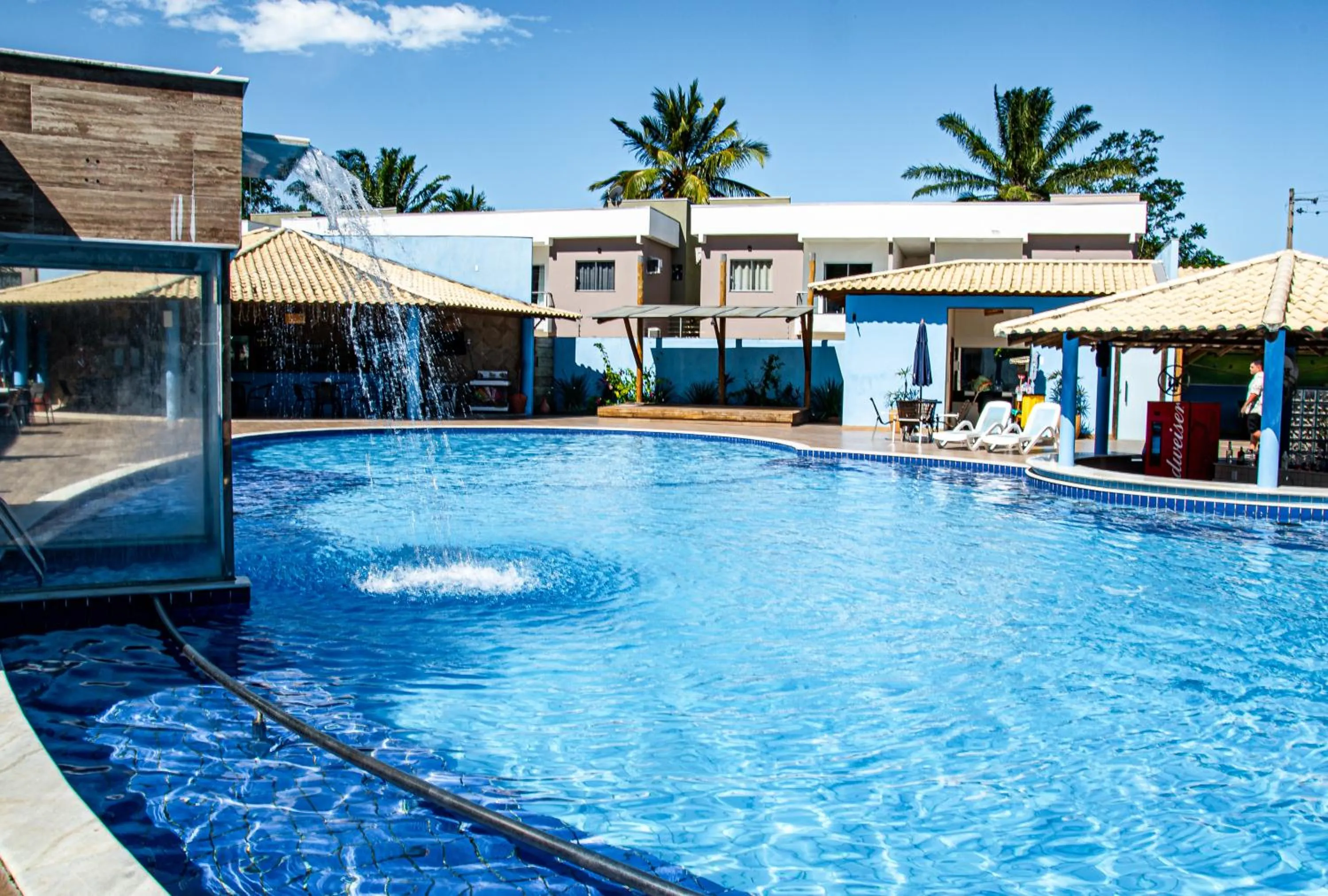 Swimming pool in Porto Mar Hotel
