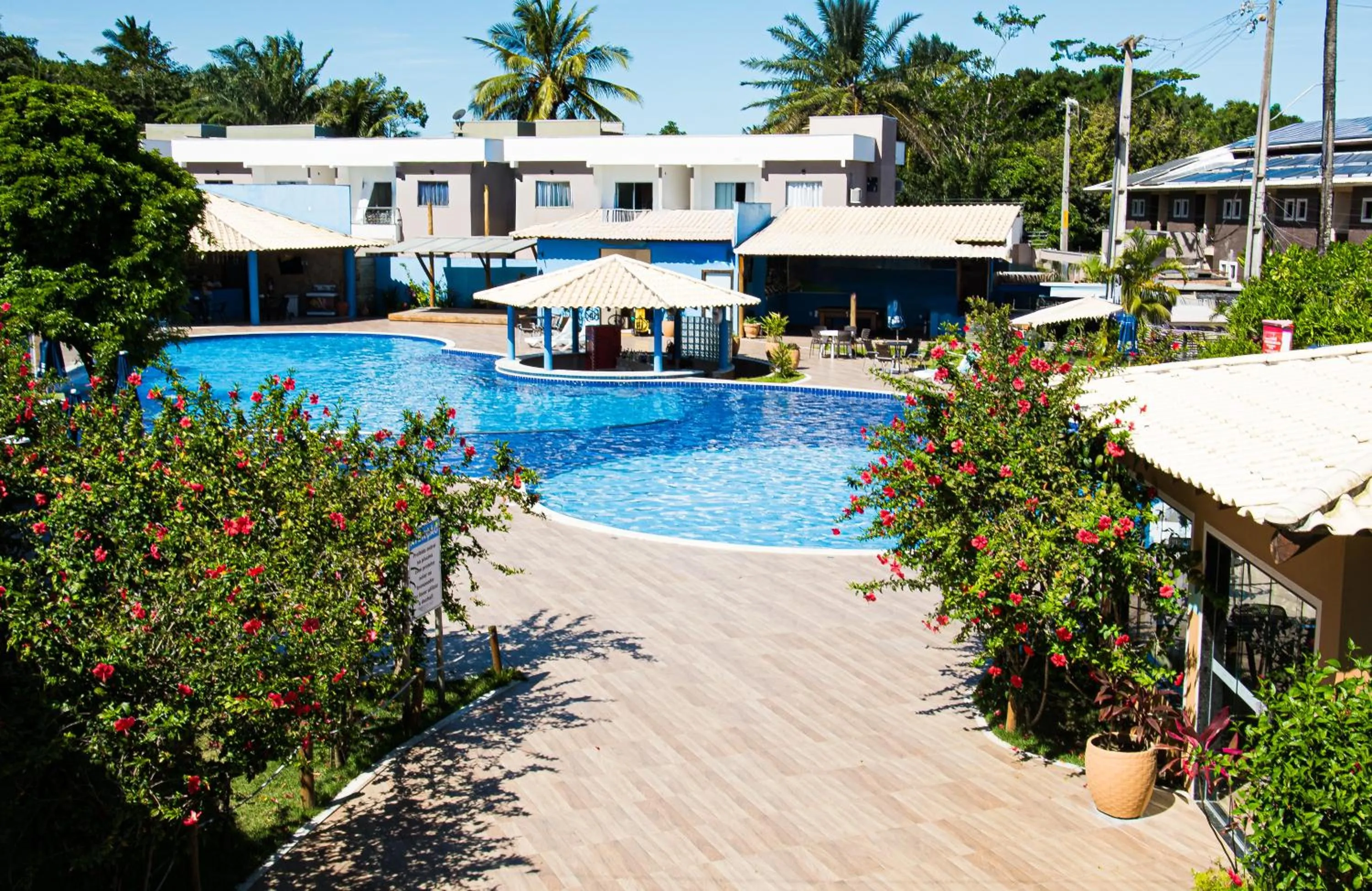 Swimming pool in Porto Mar Hotel