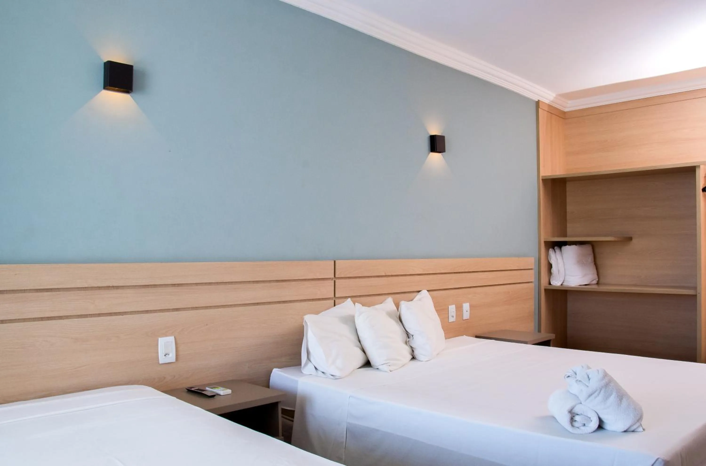 Bed in Porto Mar Hotel