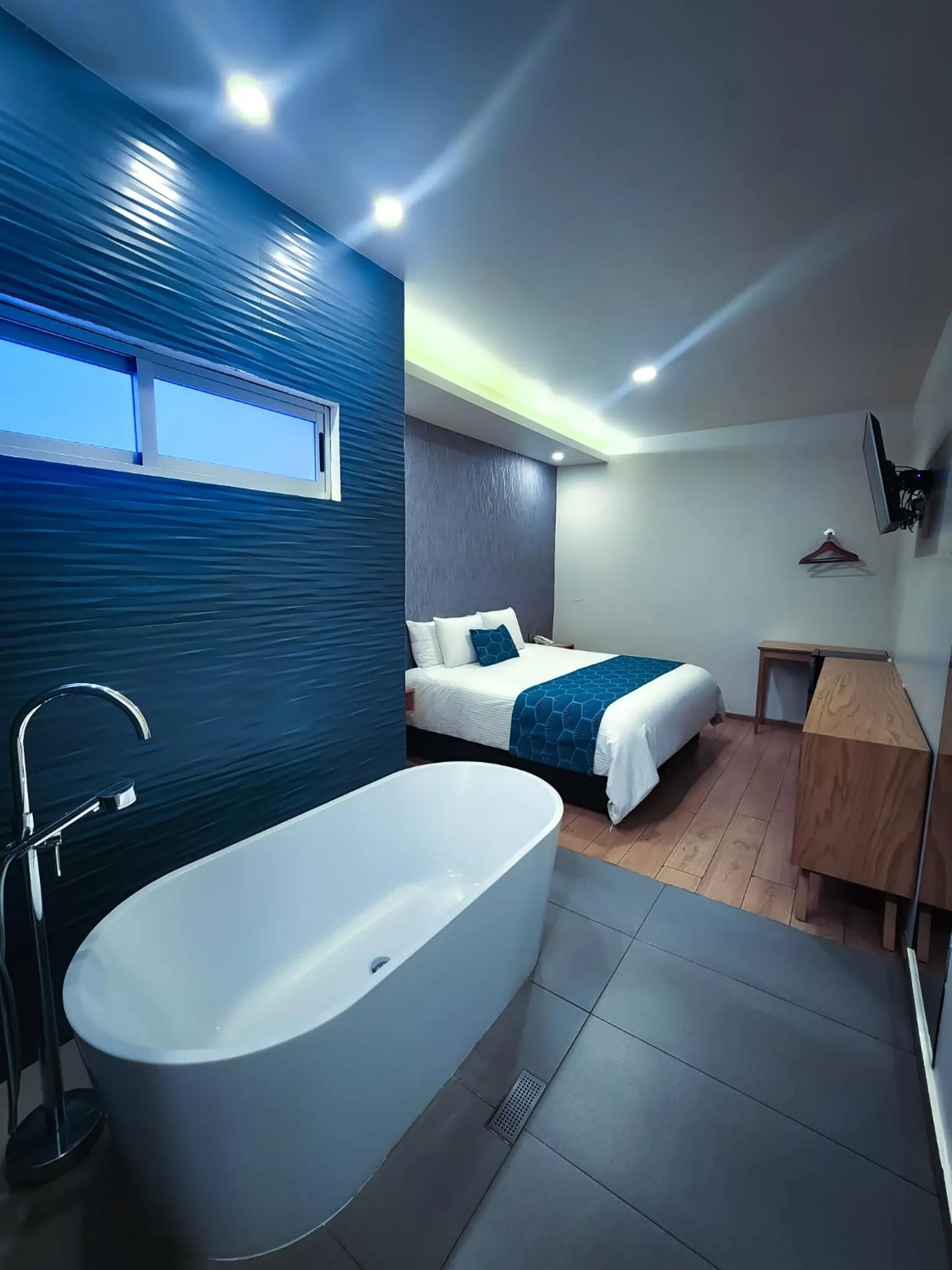 Bed in HOTEL AZUL AGAVE