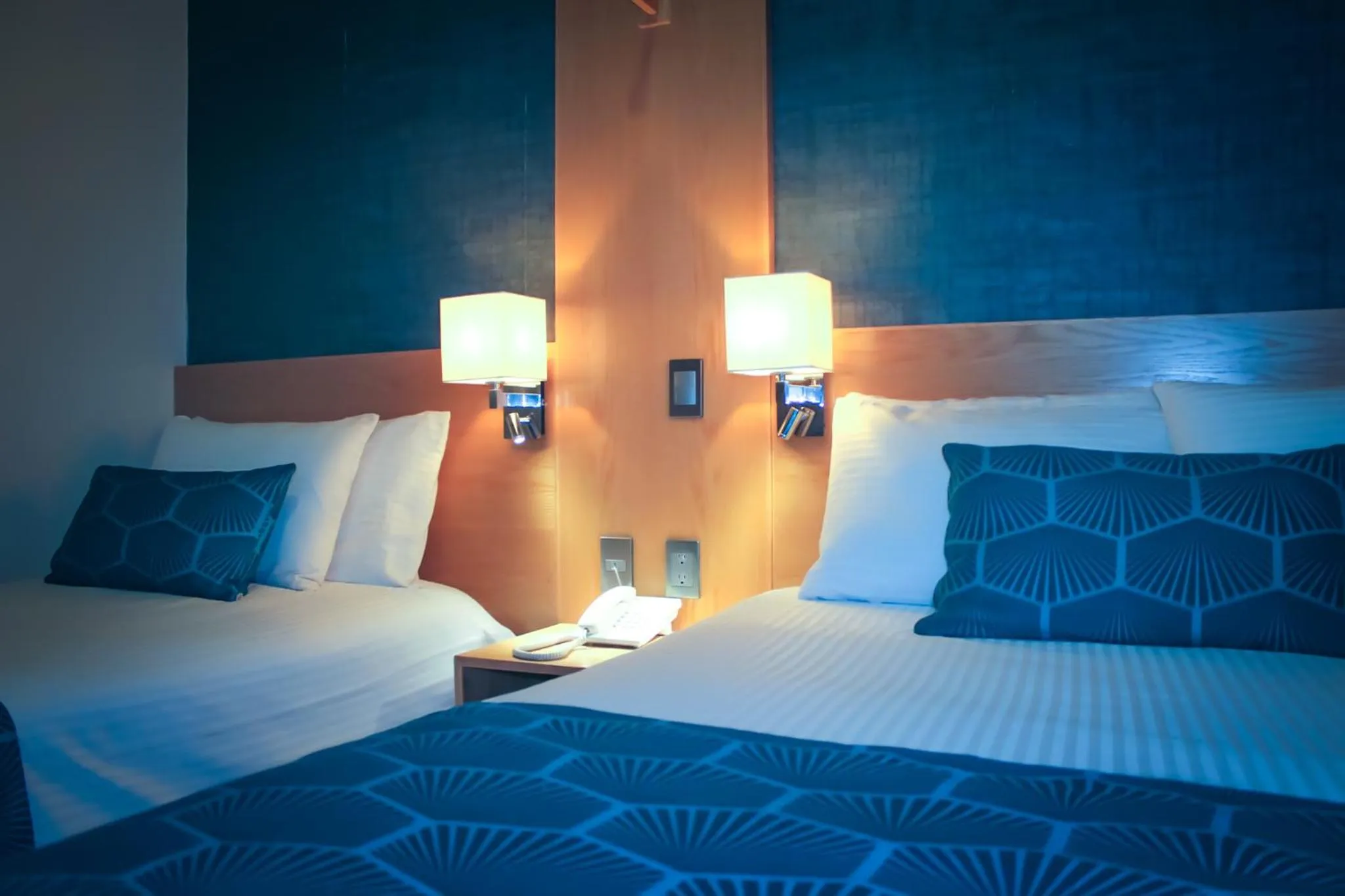 Bed in HOTEL AZUL AGAVE