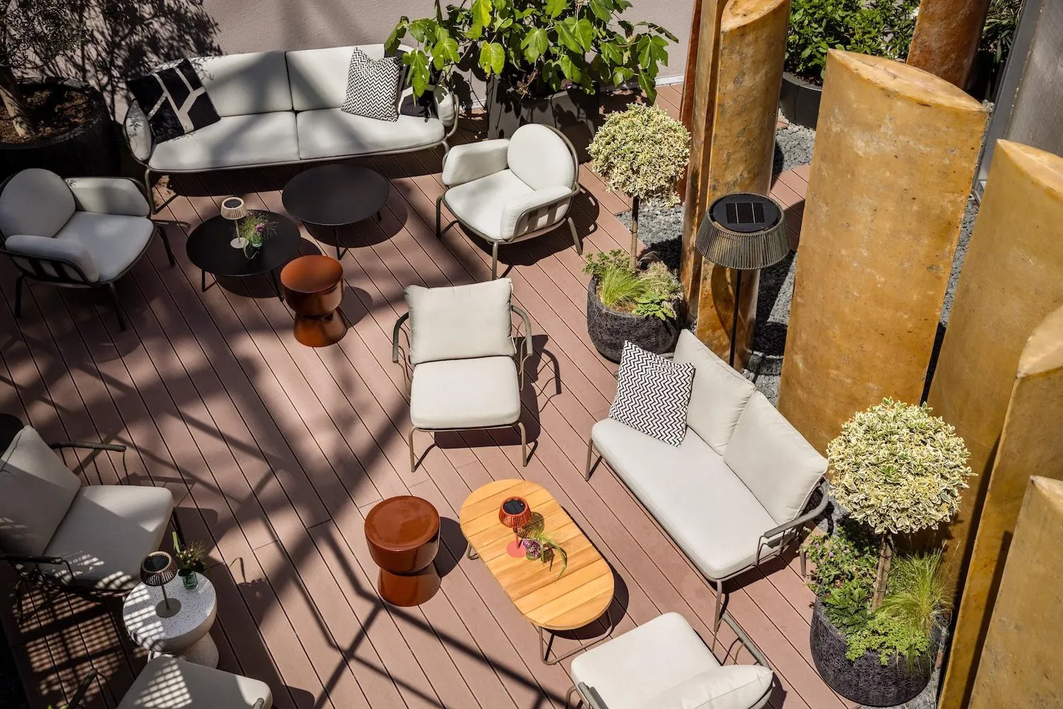 Garden in Hotel AMANO Düsseldorf