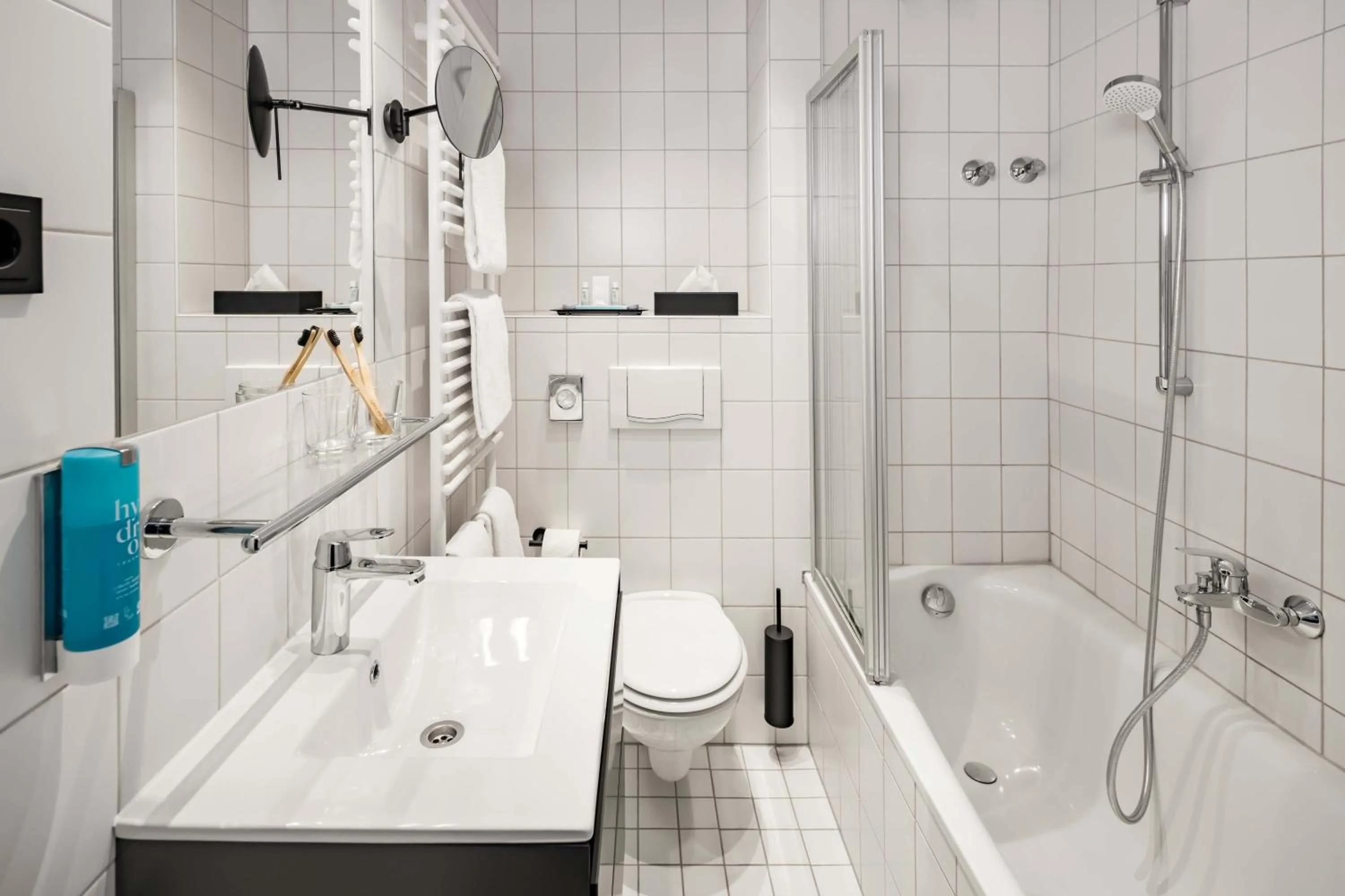 Bathroom in Hotel AMANO Düsseldorf