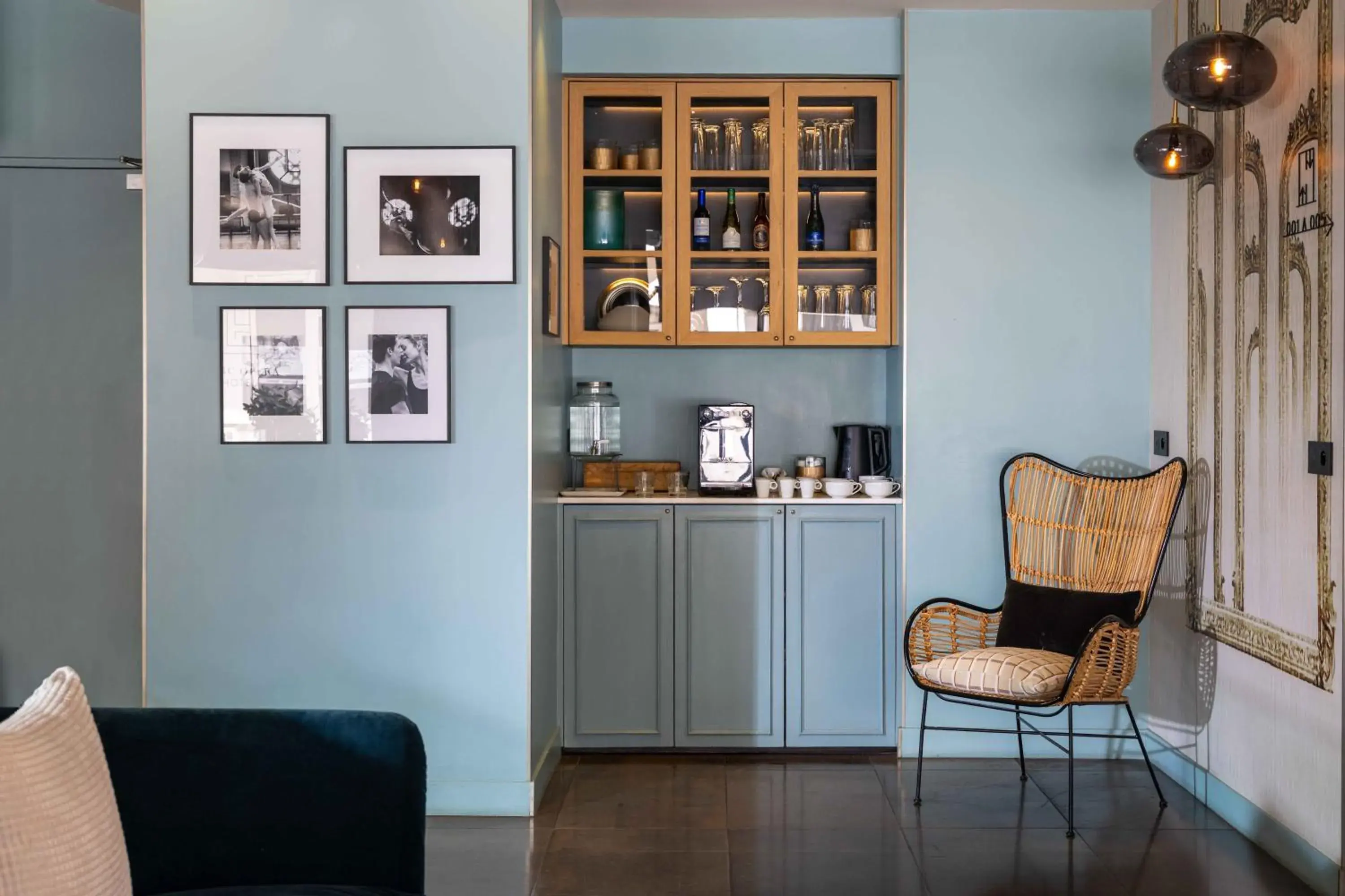 Lobby or reception in Lyric Hotel Paris Opera Lobby or reception in Lyric Hotel Paris Opera