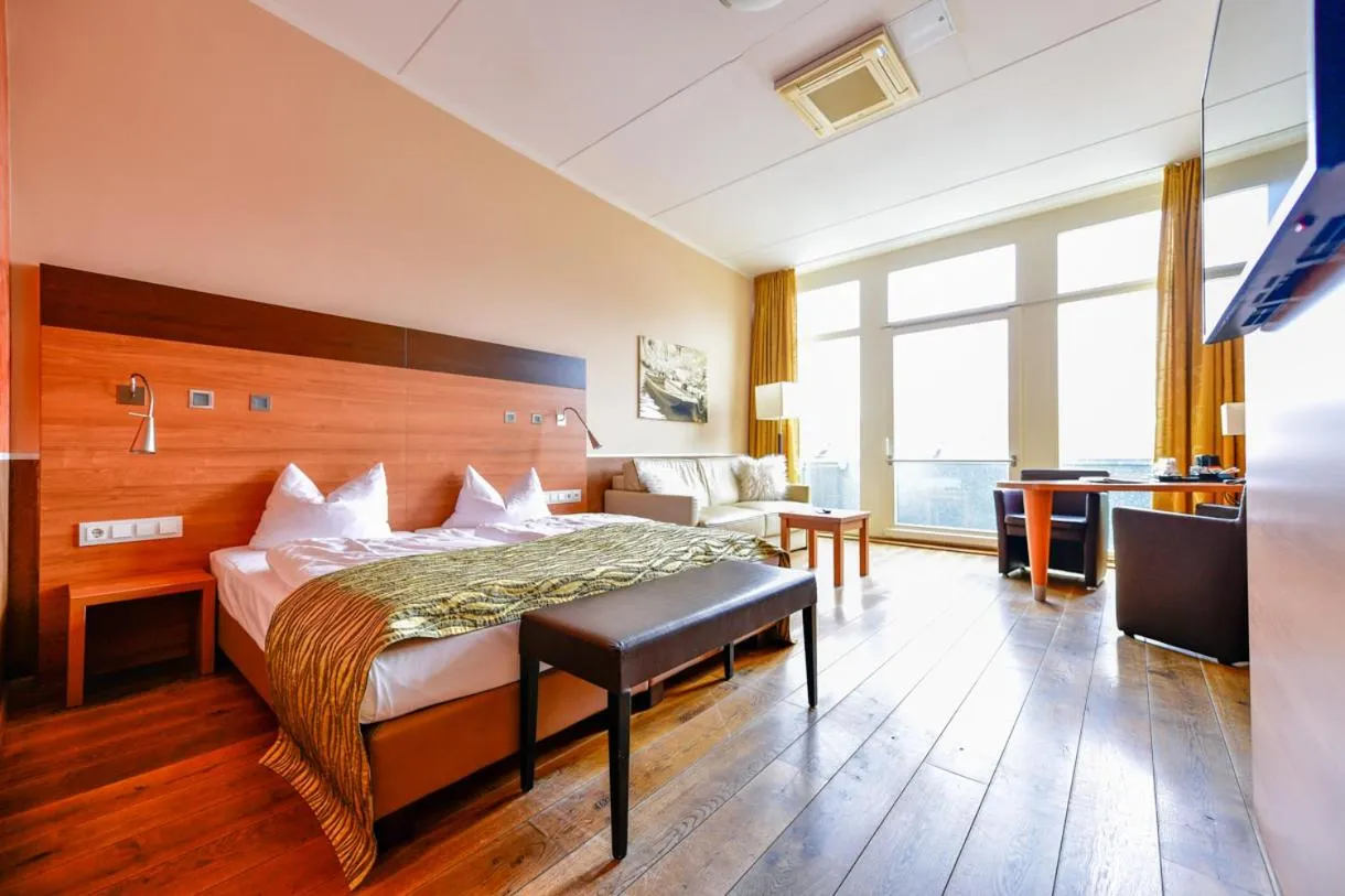 Photo of the whole room, Bed in Landhotel Burg im Spreewald - Resort & Spa