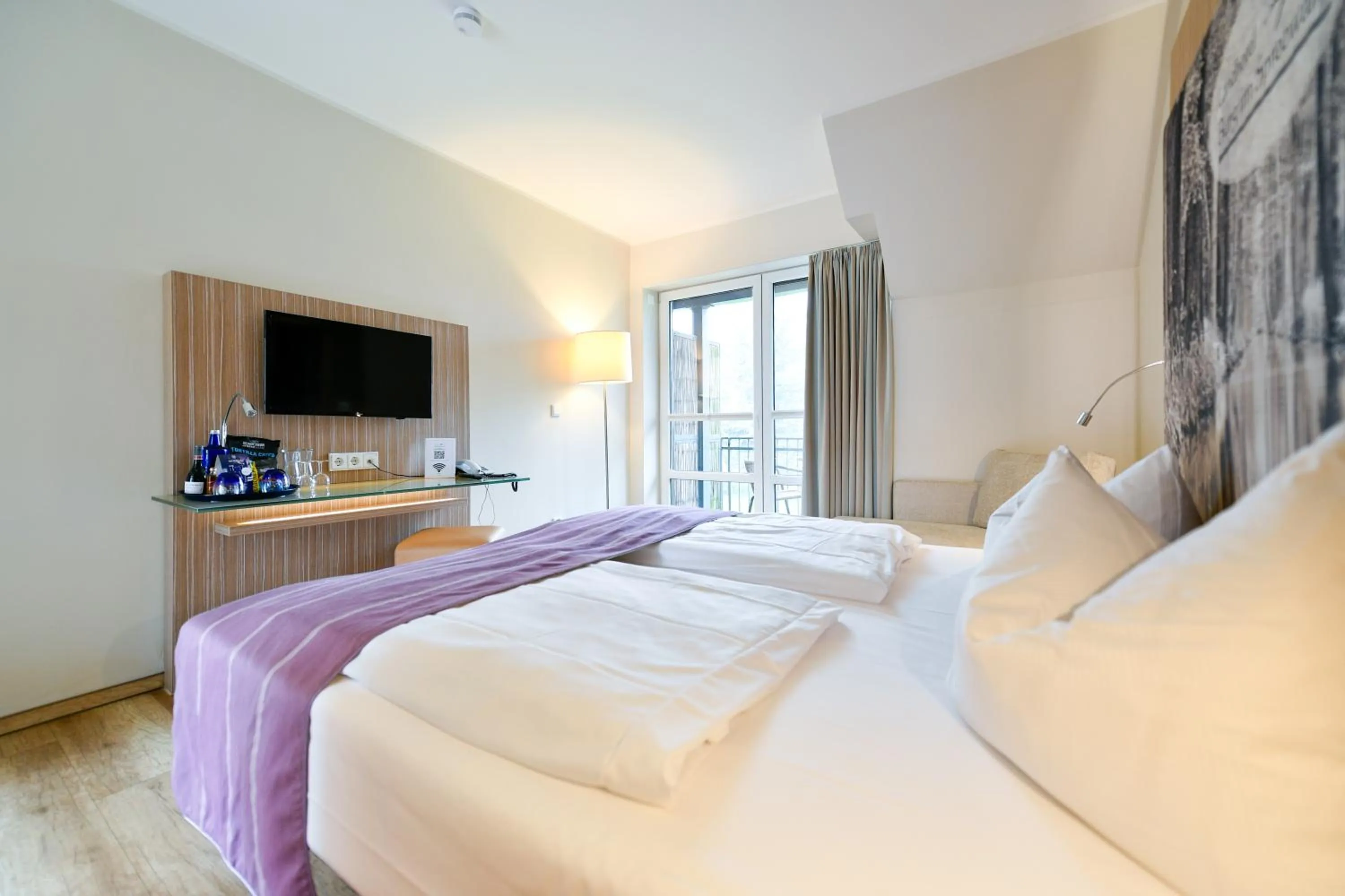 Photo of the whole room, Bed in Landhotel Burg im Spreewald - Resort & Spa