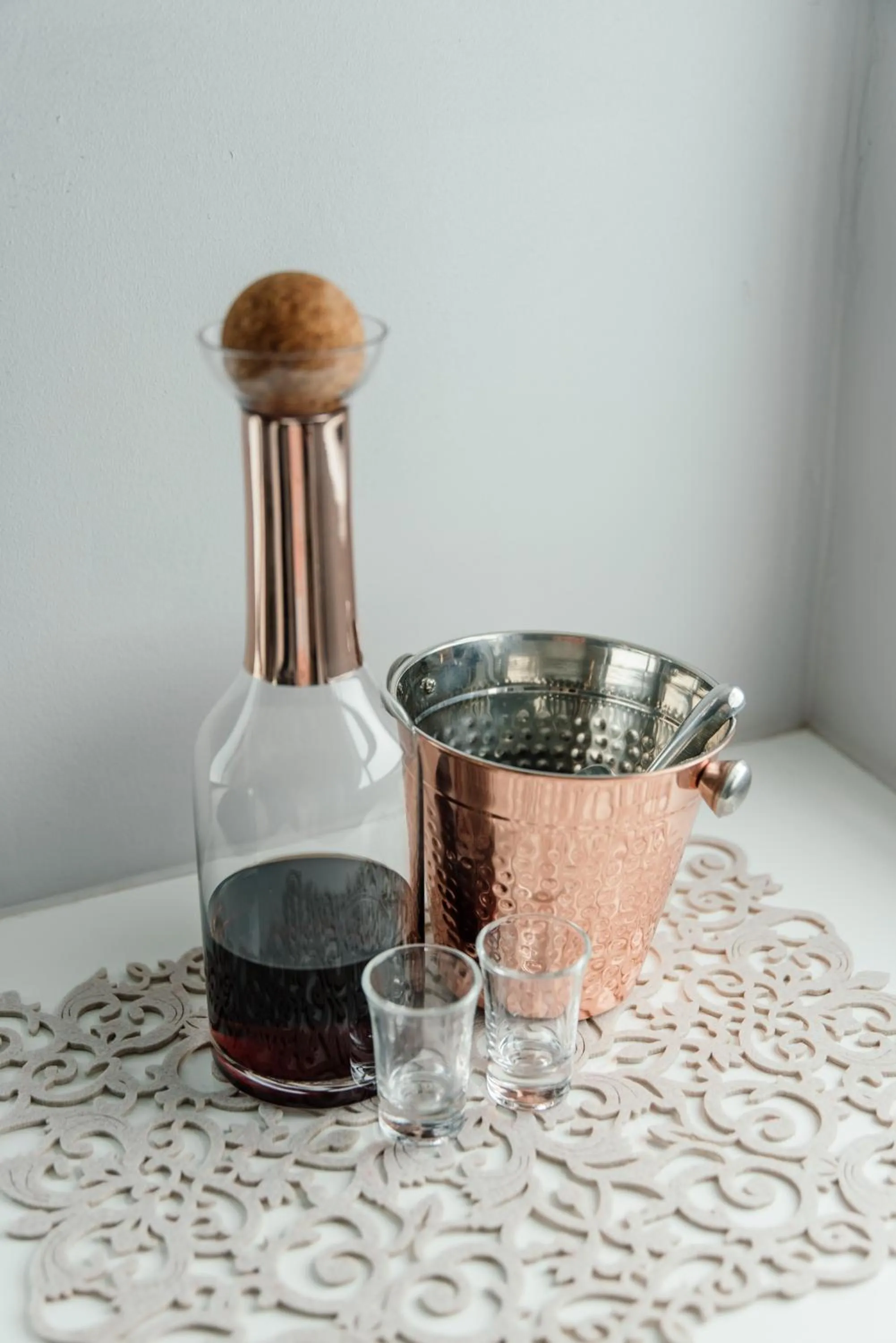 Drinks in The Perfect Corner Guesthouse