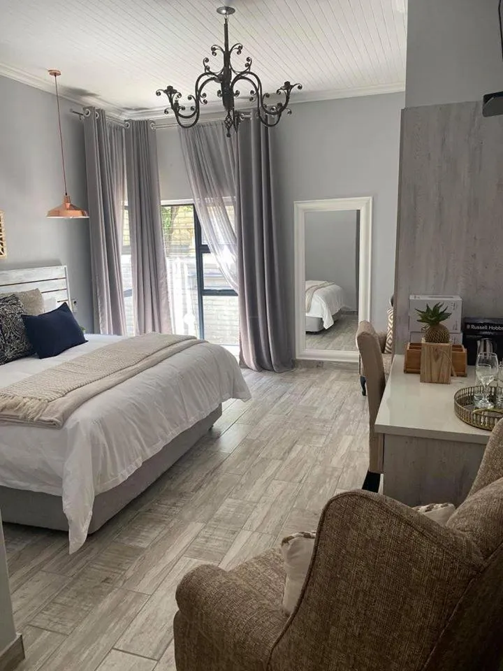 Bed in The Perfect Corner Guesthouse