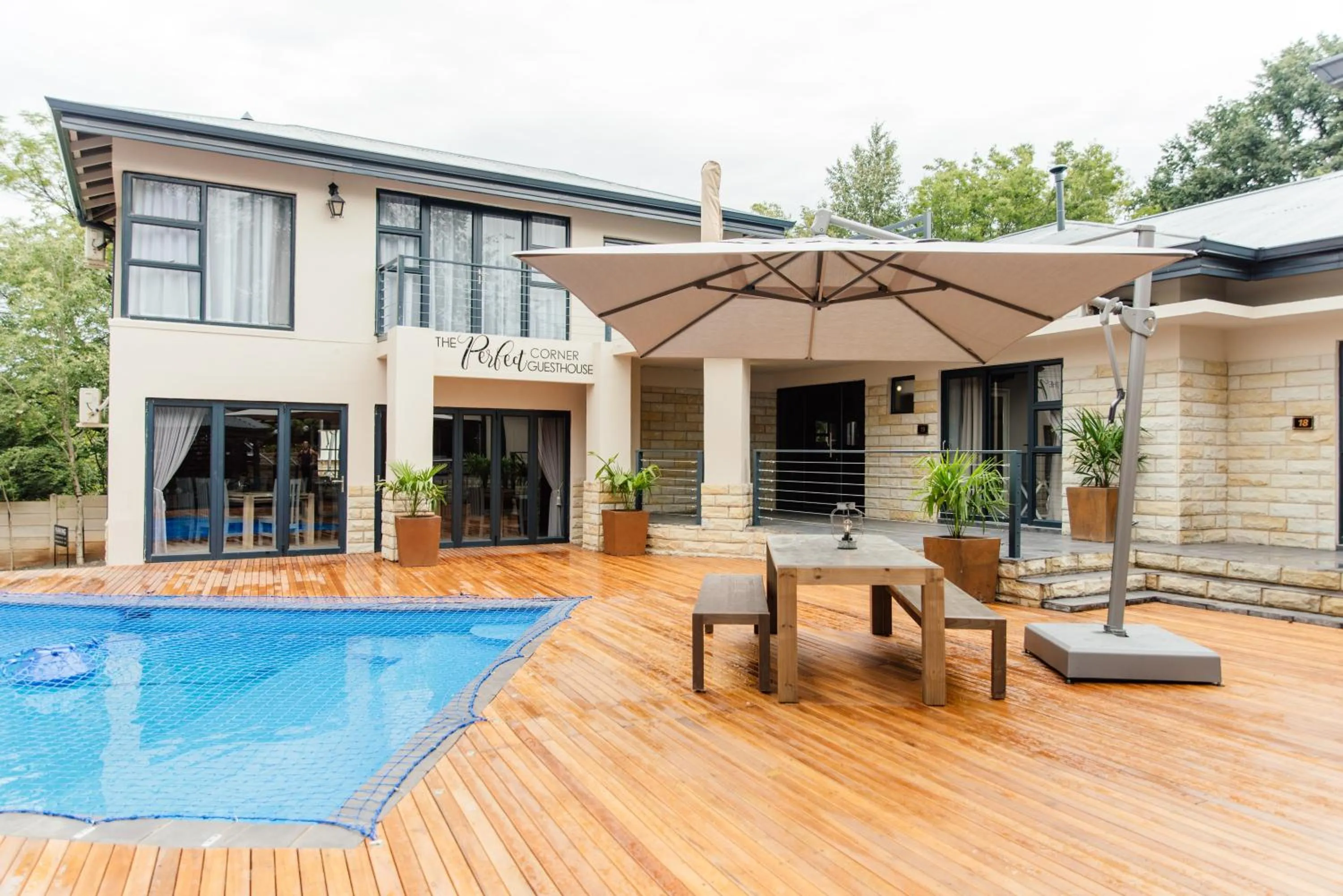 Property building in The Perfect Corner Guesthouse